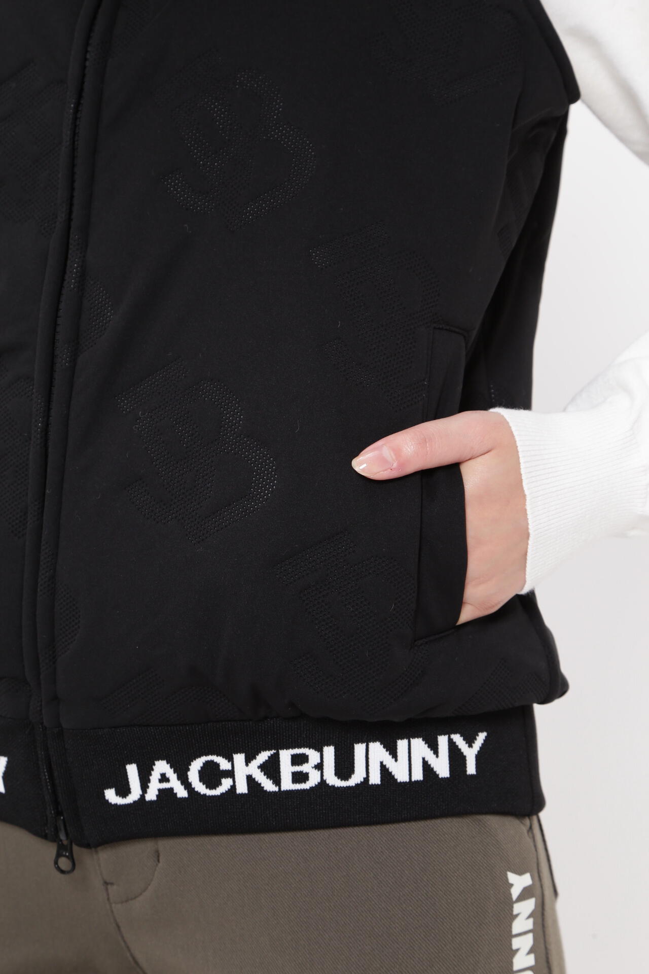 ピンソニックラミネート フルジップベスト | Jack Bunny!!（ジャック