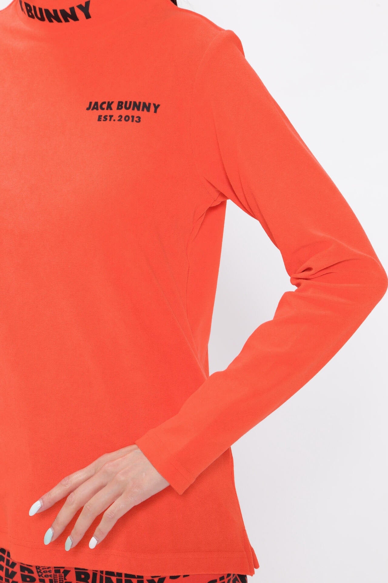 コンパクトパイル長袖ハイネックカットソー | Jack Bunny