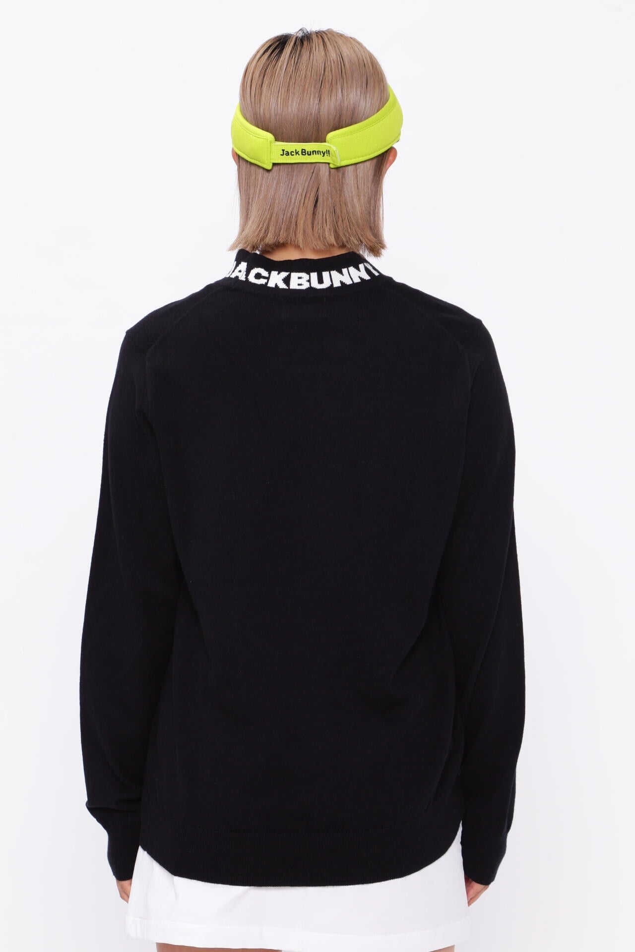 ストレッチ長袖モックネックニットプルオーバー | Jack Bunny