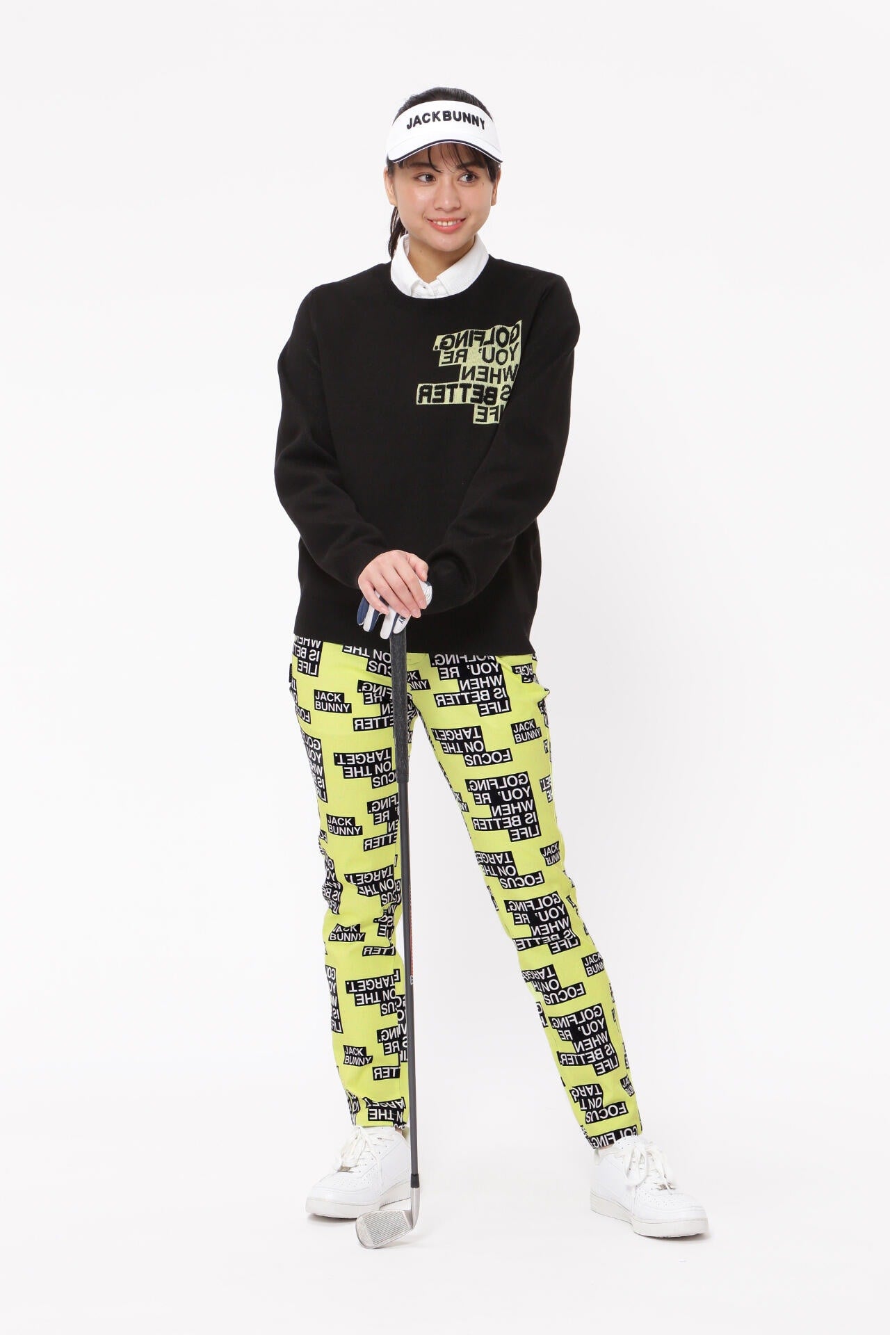 2WAYストレッチプリント パンツ | Jack Bunny!!（ジャックバニー