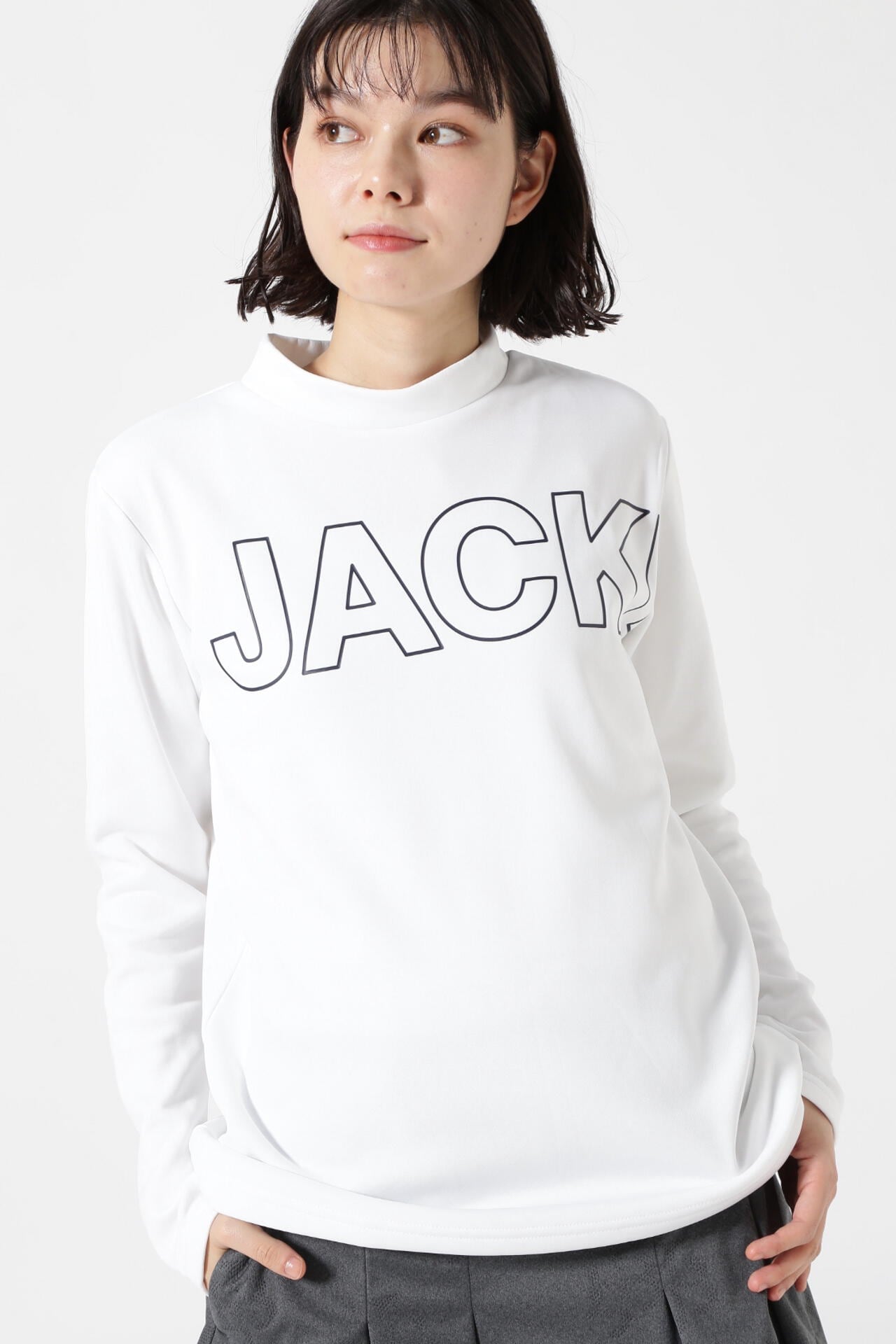 KARUISHI ECO 長袖モックネックカットソー | Jack Bunny!!（ジャック