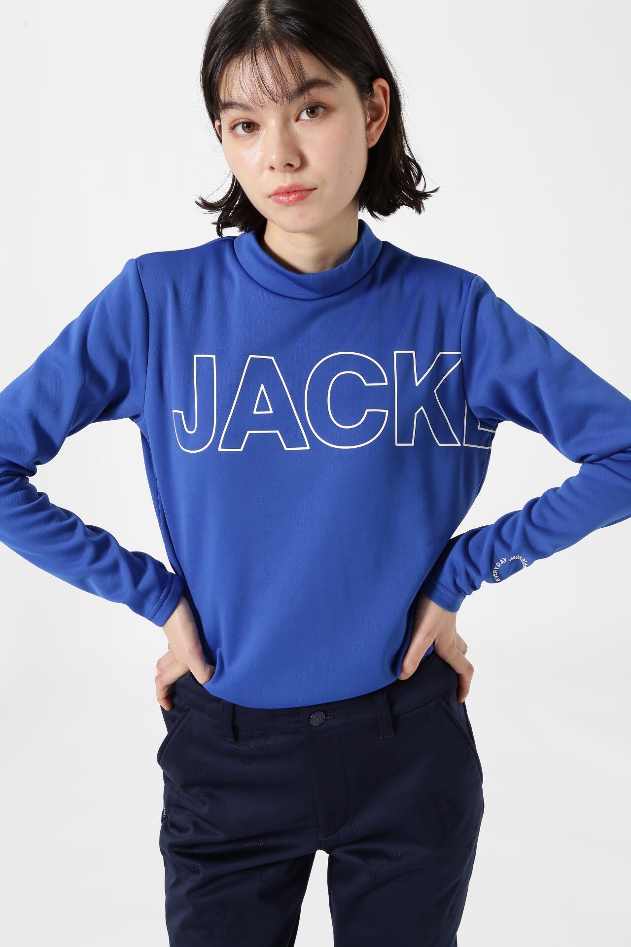 KARUISHI ECO 長袖モックネックカットソー | Jack Bunny!!（ジャック