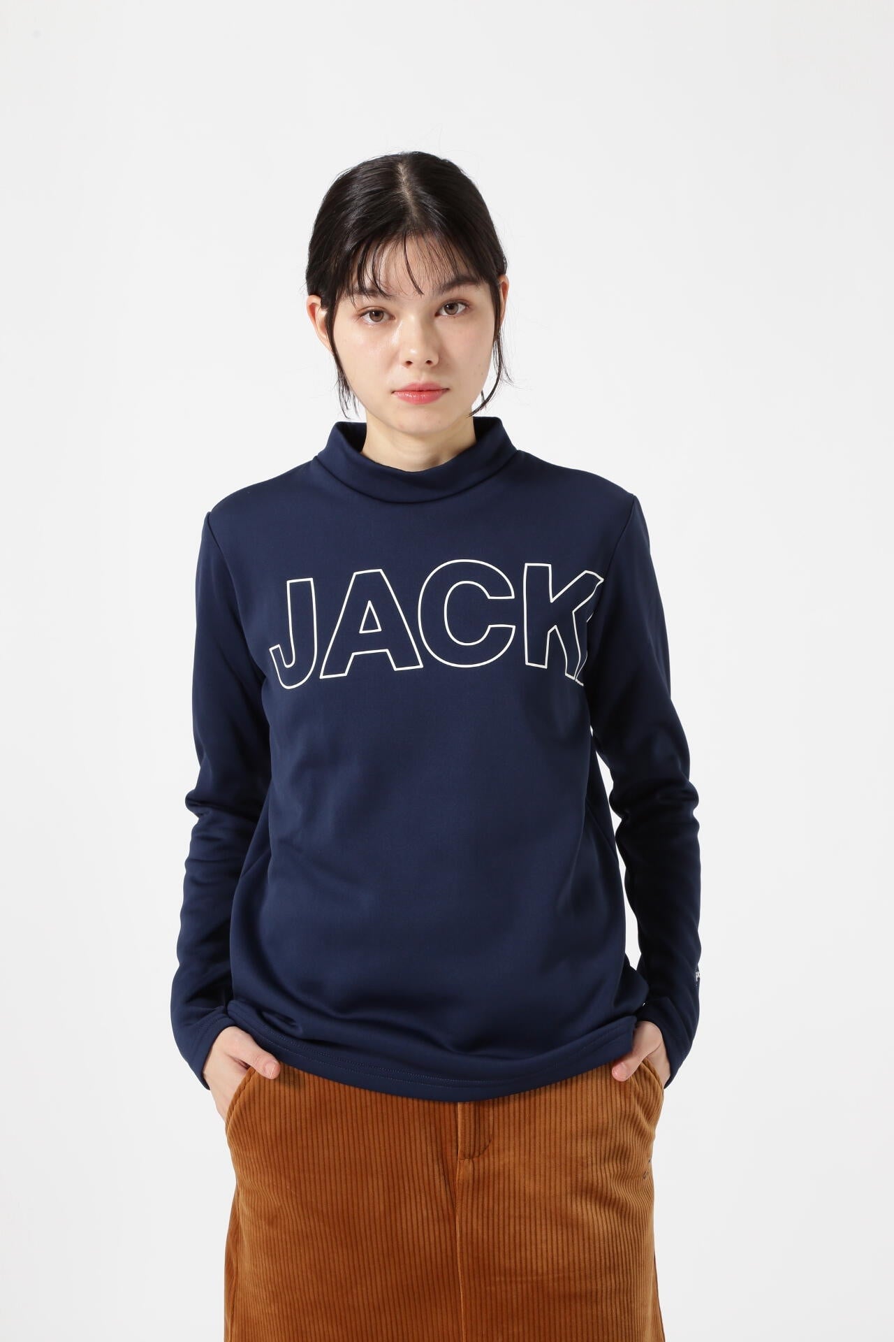 KARUISHI ECO 長袖モックネックカットソー | Jack Bunny!!（ジャック