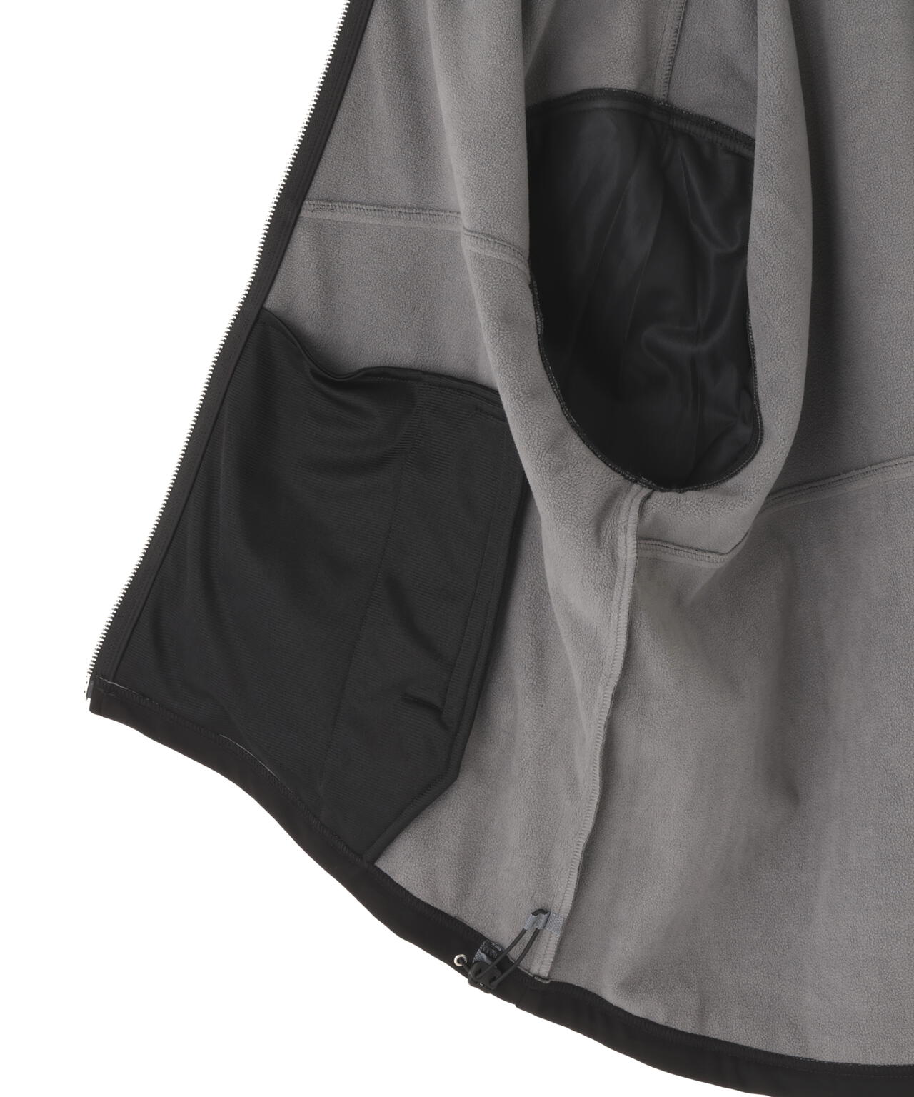 ジャックバニー★極美品★ブルゾン★マットボンディング★裏地フリース★グレー ボンディングフリース ブルゾン | Jack Bunny!!（ジャックバニー