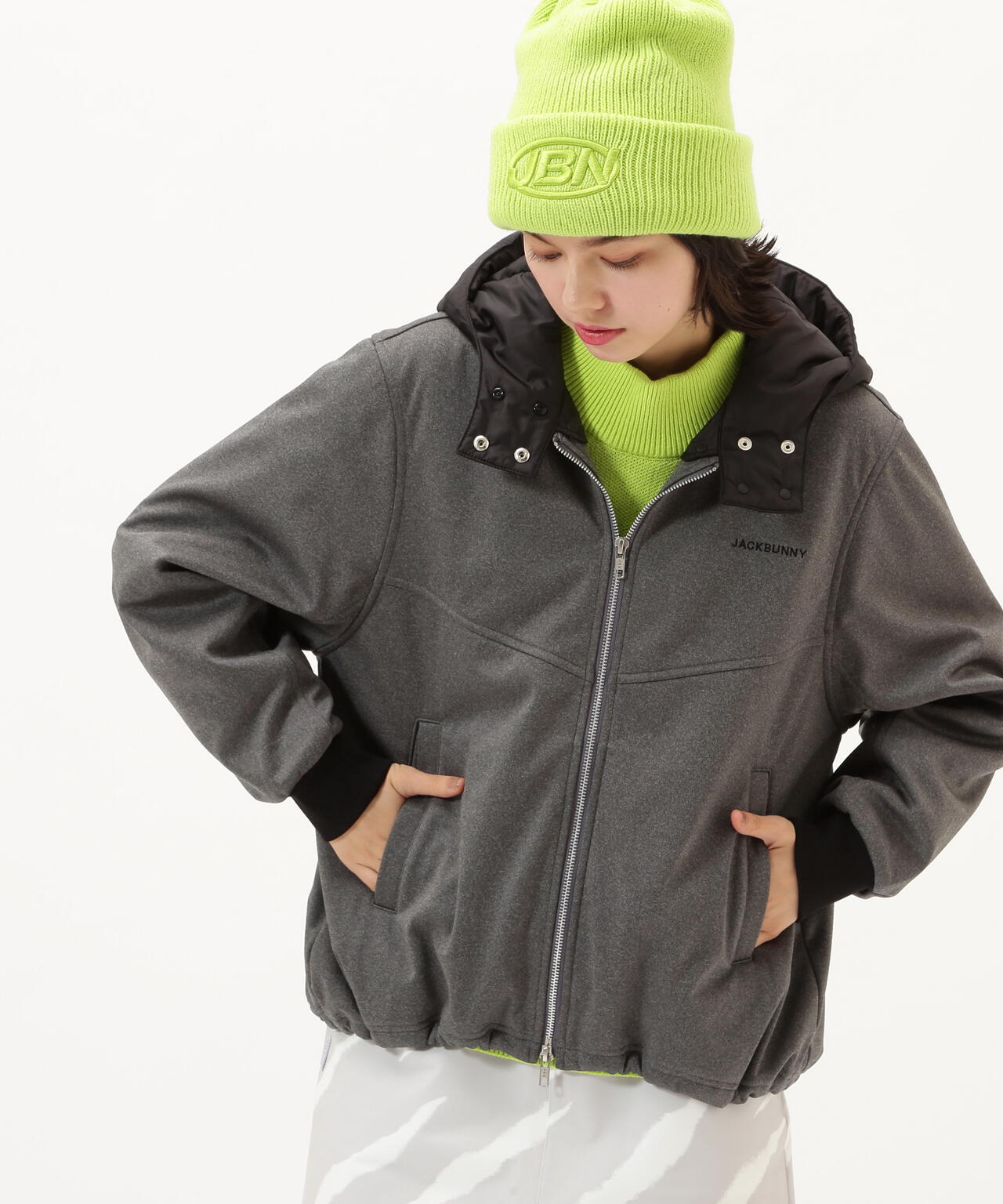 ボンディングフリース ブルゾン