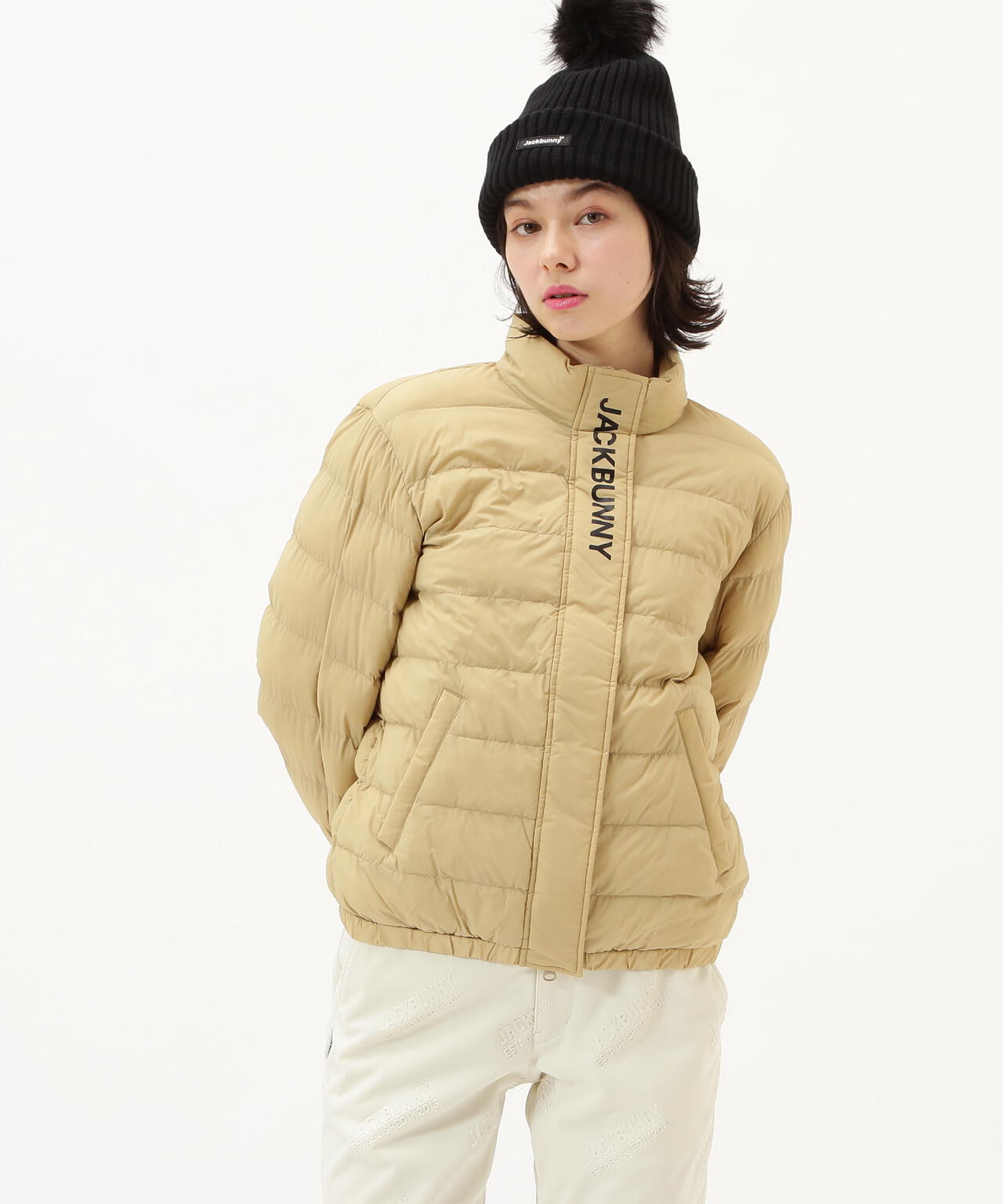 薄中綿ジップアップブルゾン | Jack Bunny!!（ジャックバニー