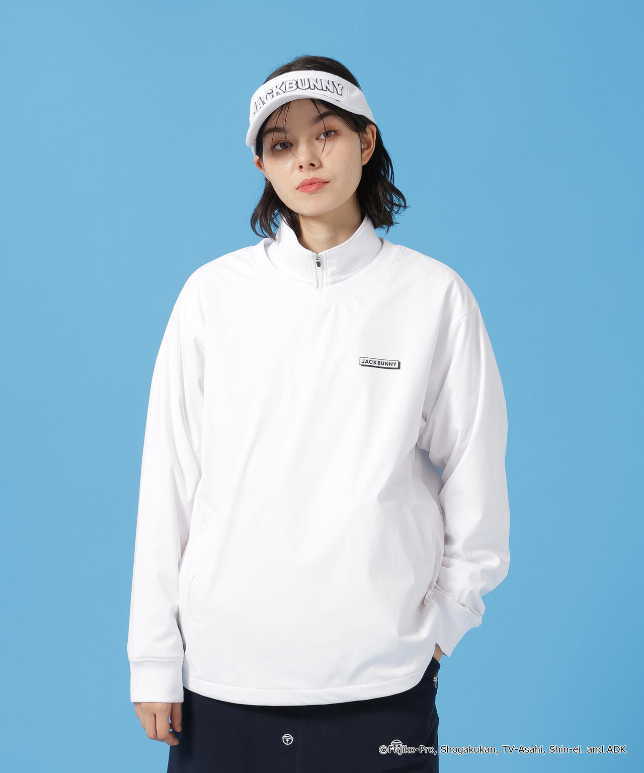 ドラえもん】PEスムースボンディングブルゾン | Jack Bunny