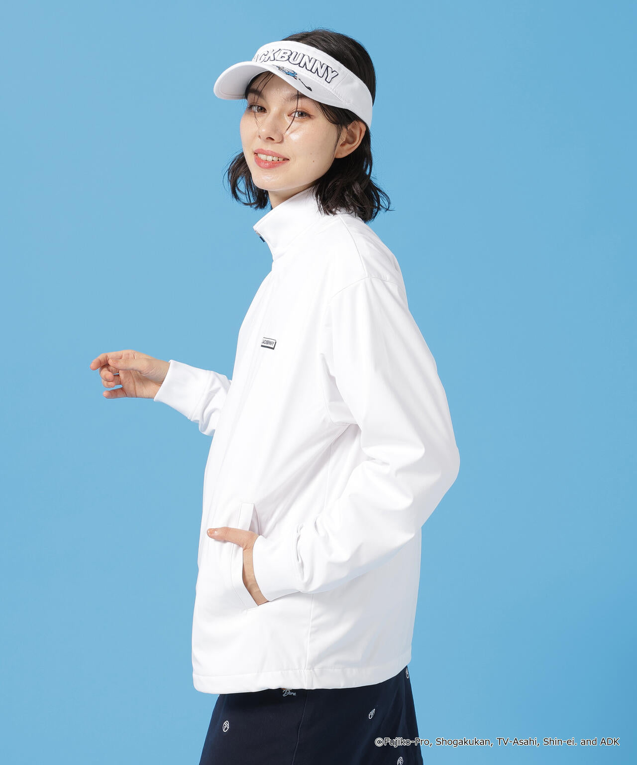 ドラえもん】PEスムースボンディングブルゾン | Jack Bunny