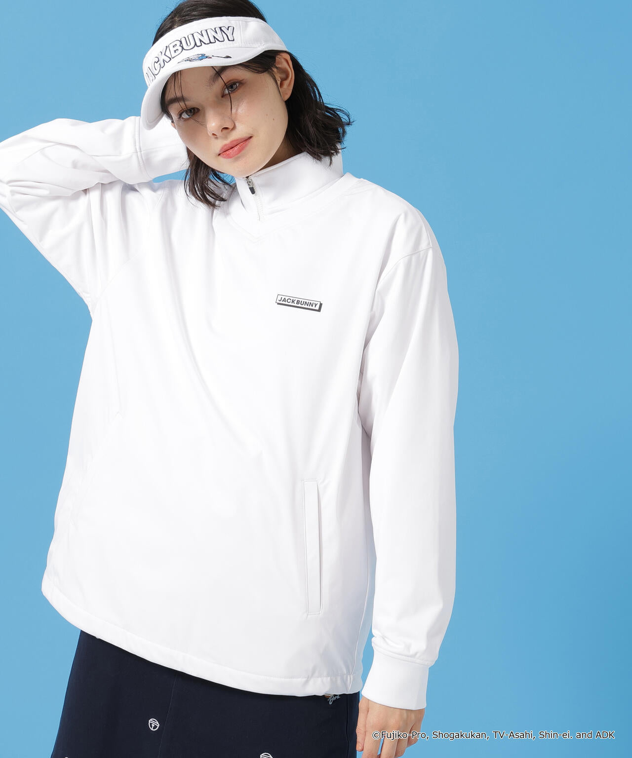 ドラえもん】PEスムースボンディングブルゾン | Jack Bunny