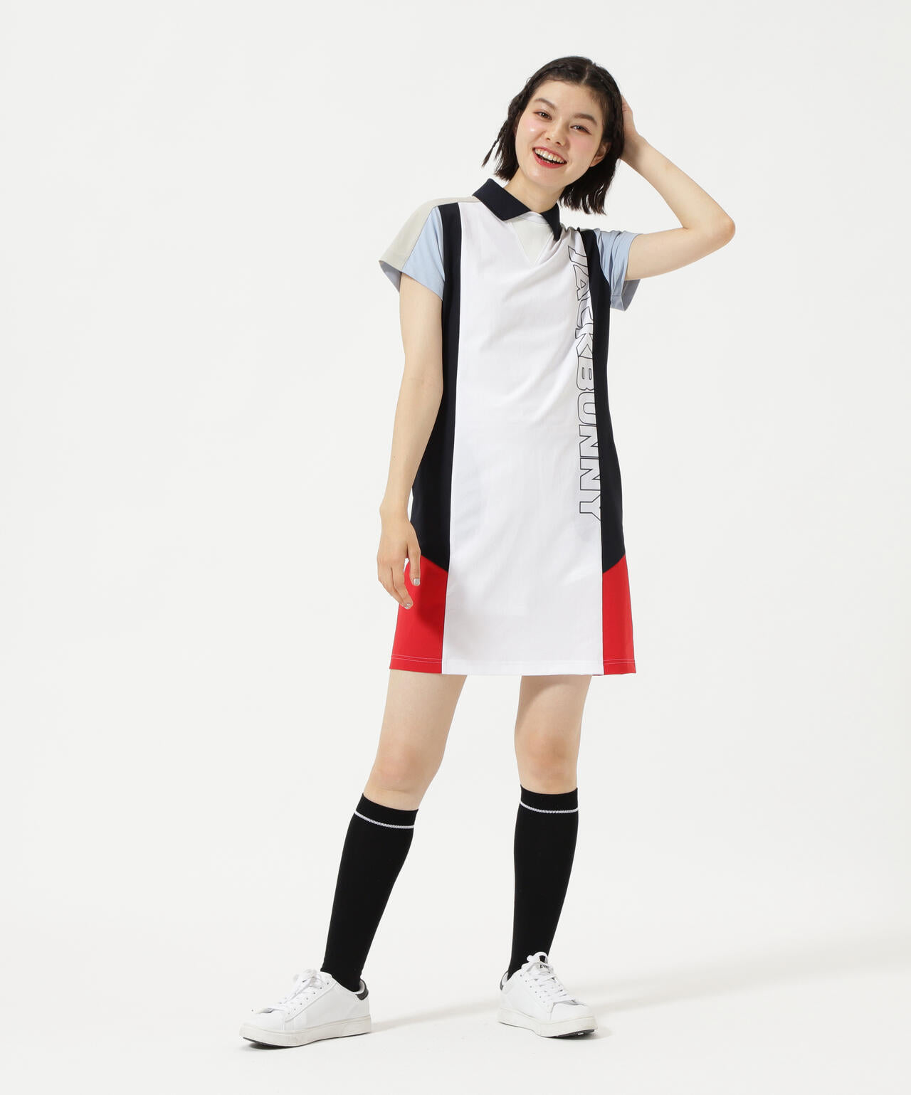 プライムフレックスドビー半袖ワンピース