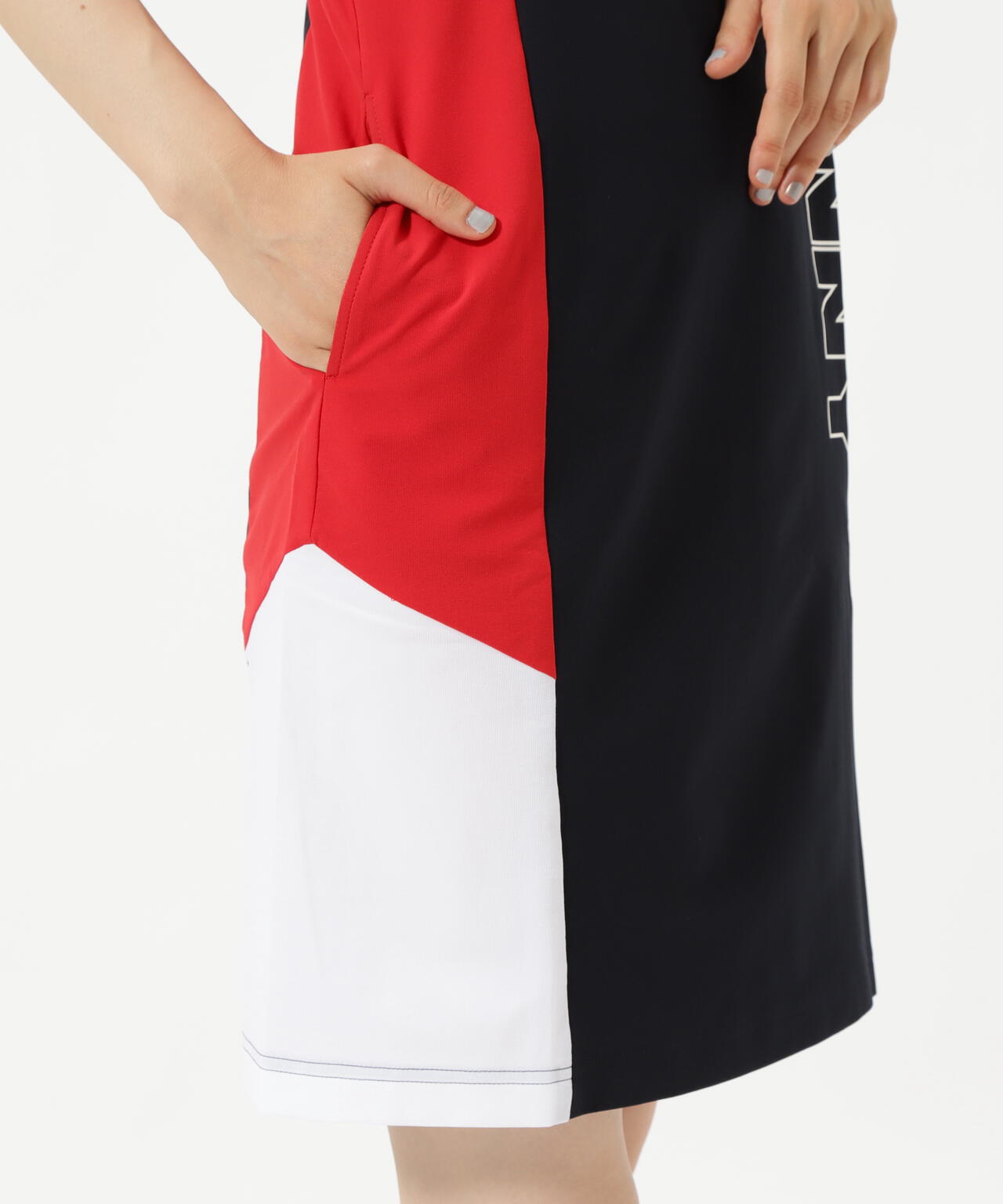 プライムフレックスドビー半袖ワンピース