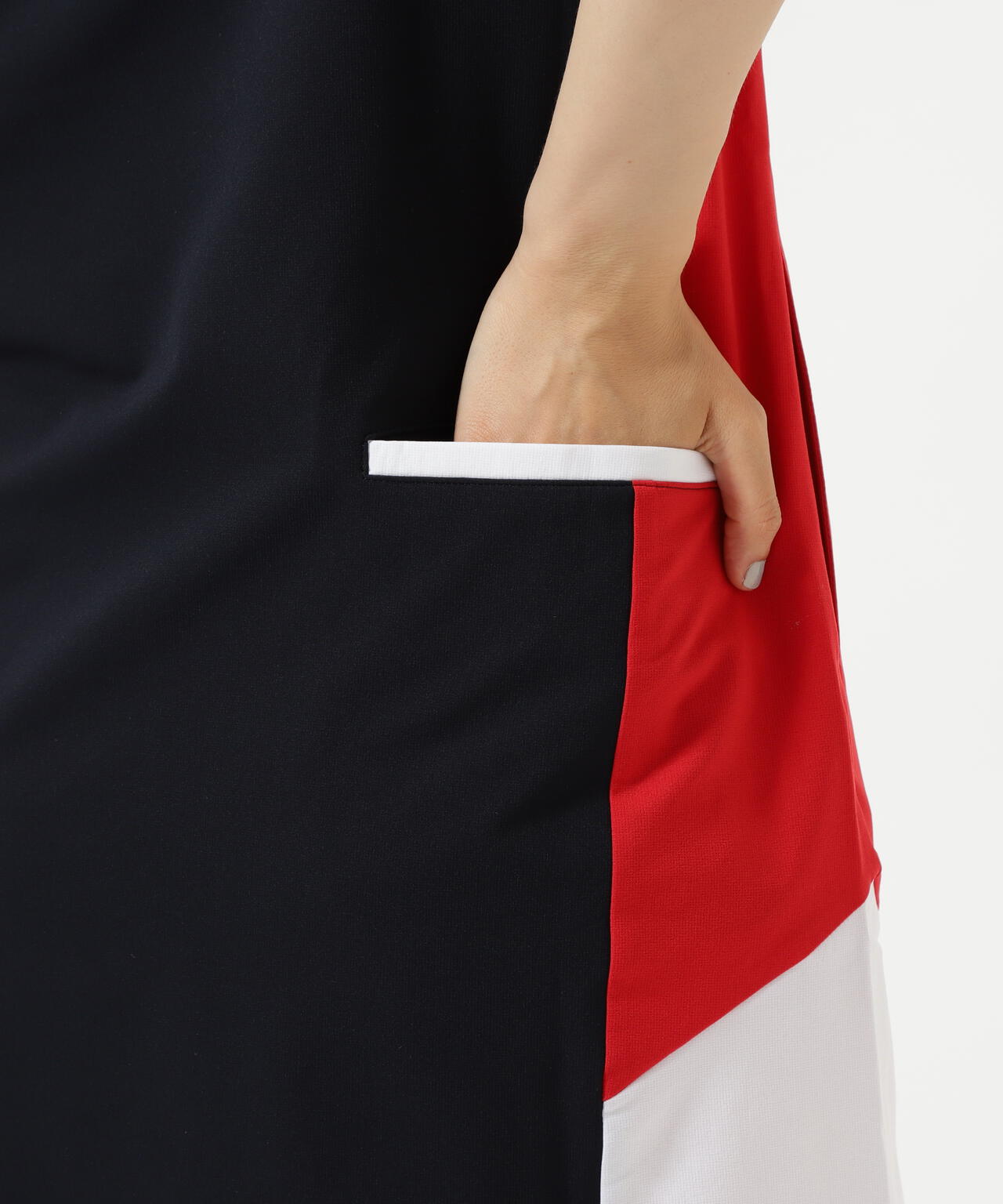 プライムフレックスドビー半袖ワンピース