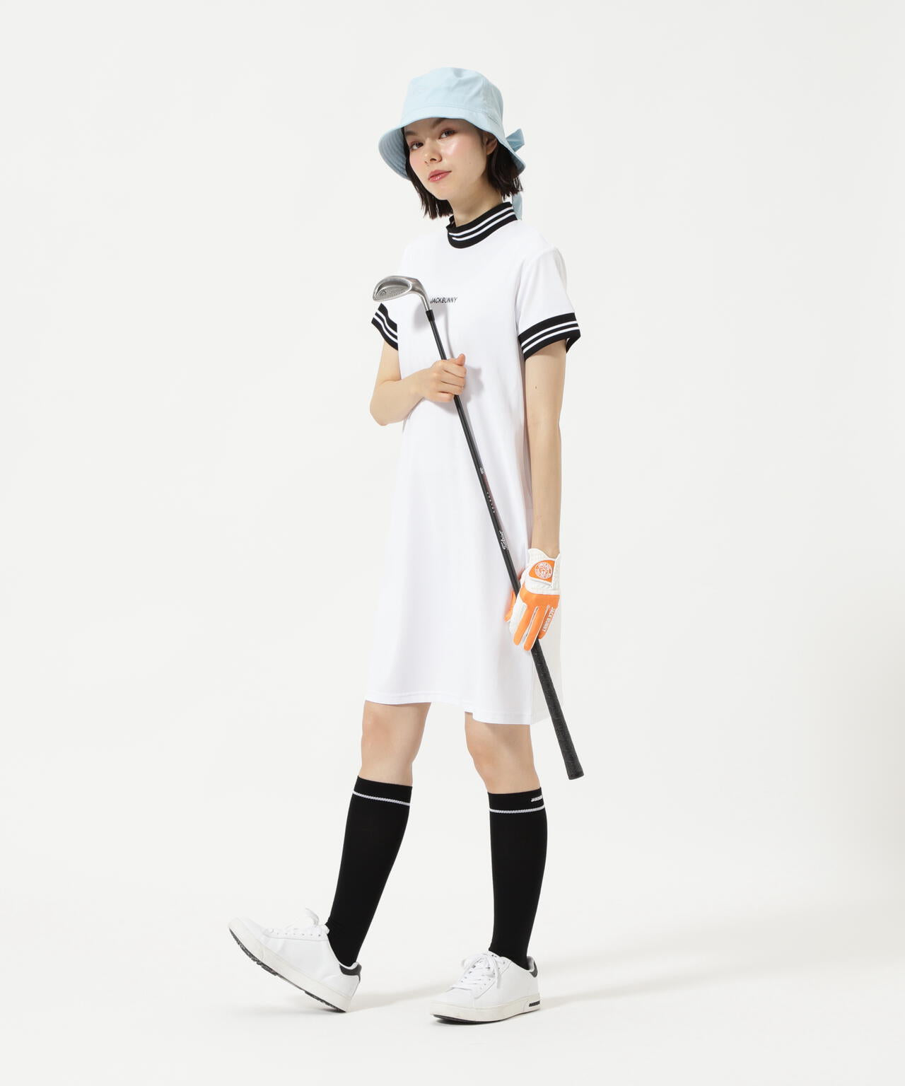 ハイゲージカノコ半袖ワンピース