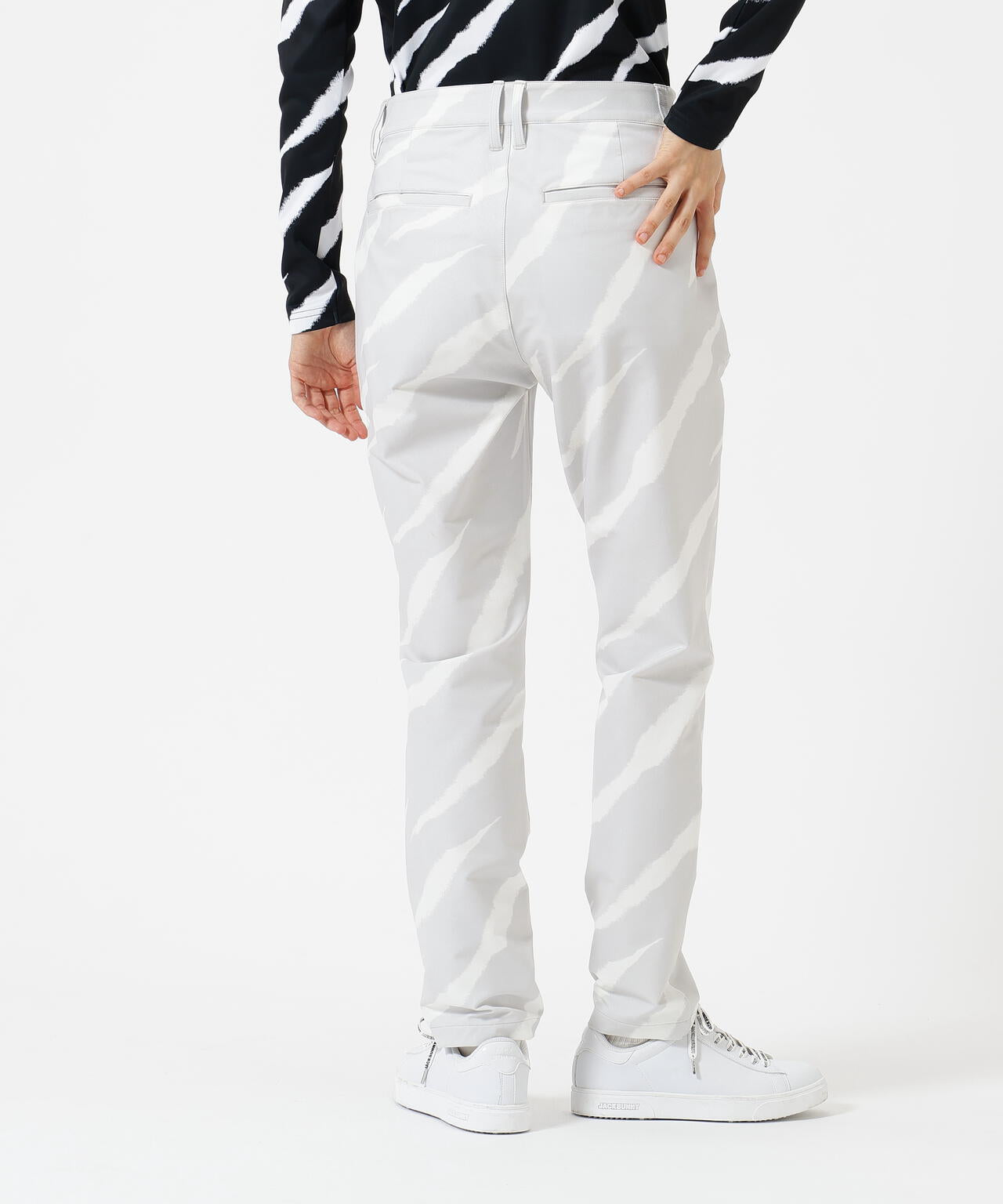 新品 ジャックバニー ロングパンツ JBロゴ ホワイト Lサイズ （5） PE二重織り ロングパンツ | Jack Bunny!!（ジャックバニー