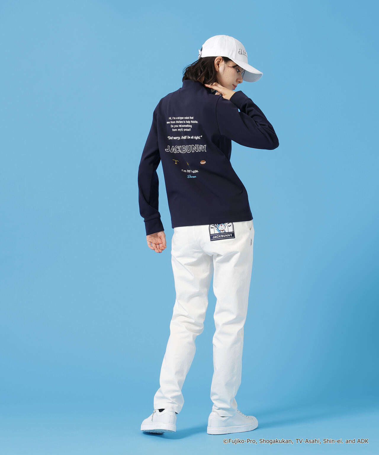 【ドラえもん】2WAYストレッチツイルロングパンツ