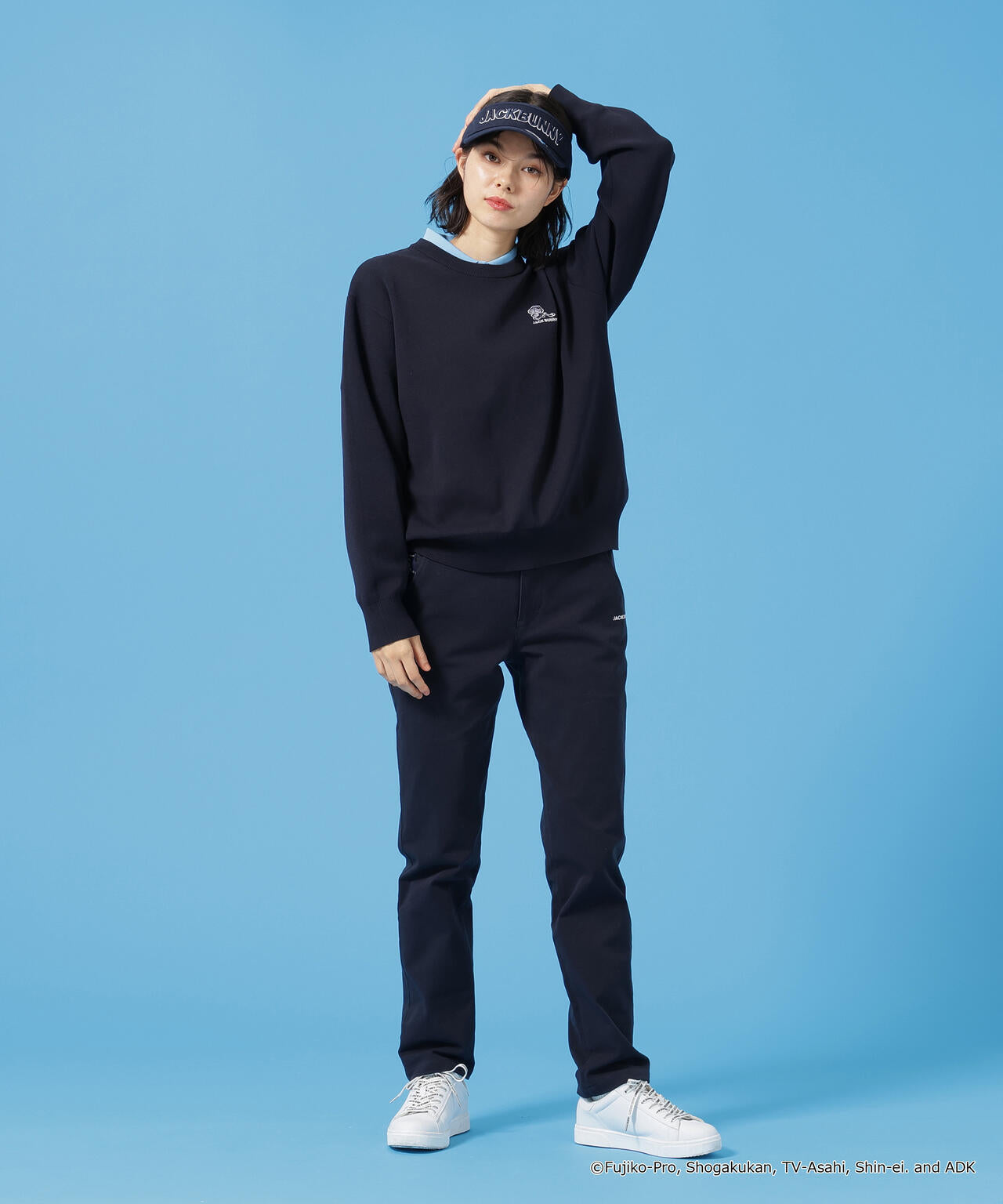 【ドラえもん】2WAYストレッチツイルロングパンツ