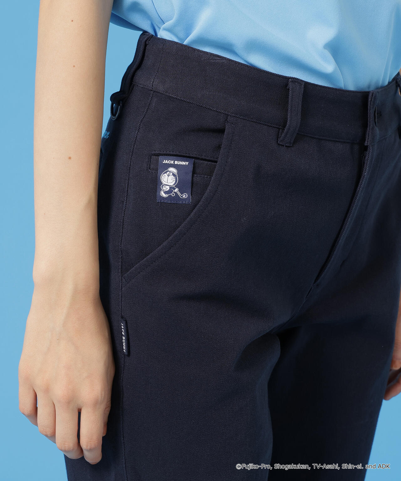 ドラえもん】2WAYストレッチツイルロングパンツ | Jack Bunny