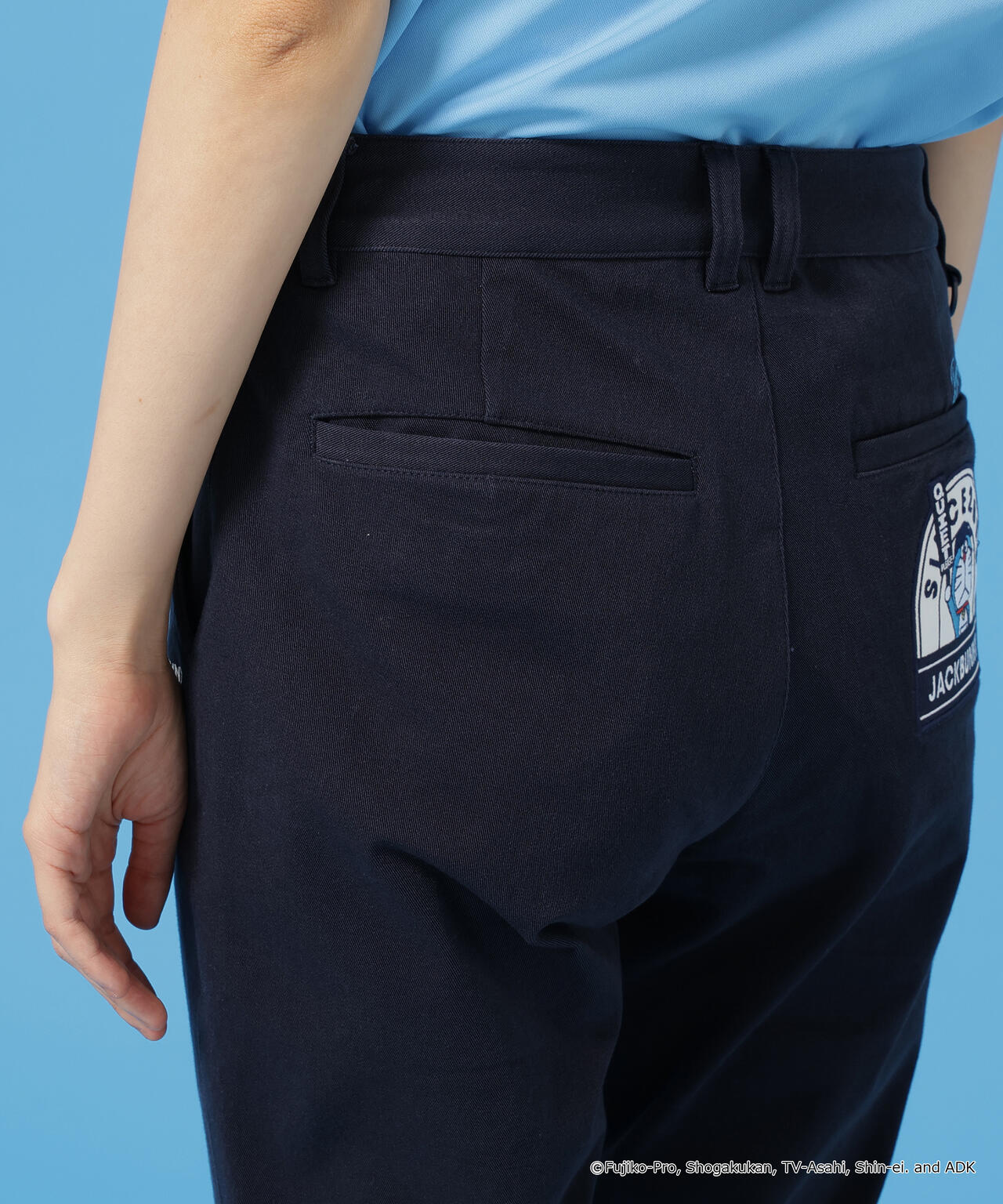 【ドラえもん】2WAYストレッチツイルロングパンツ