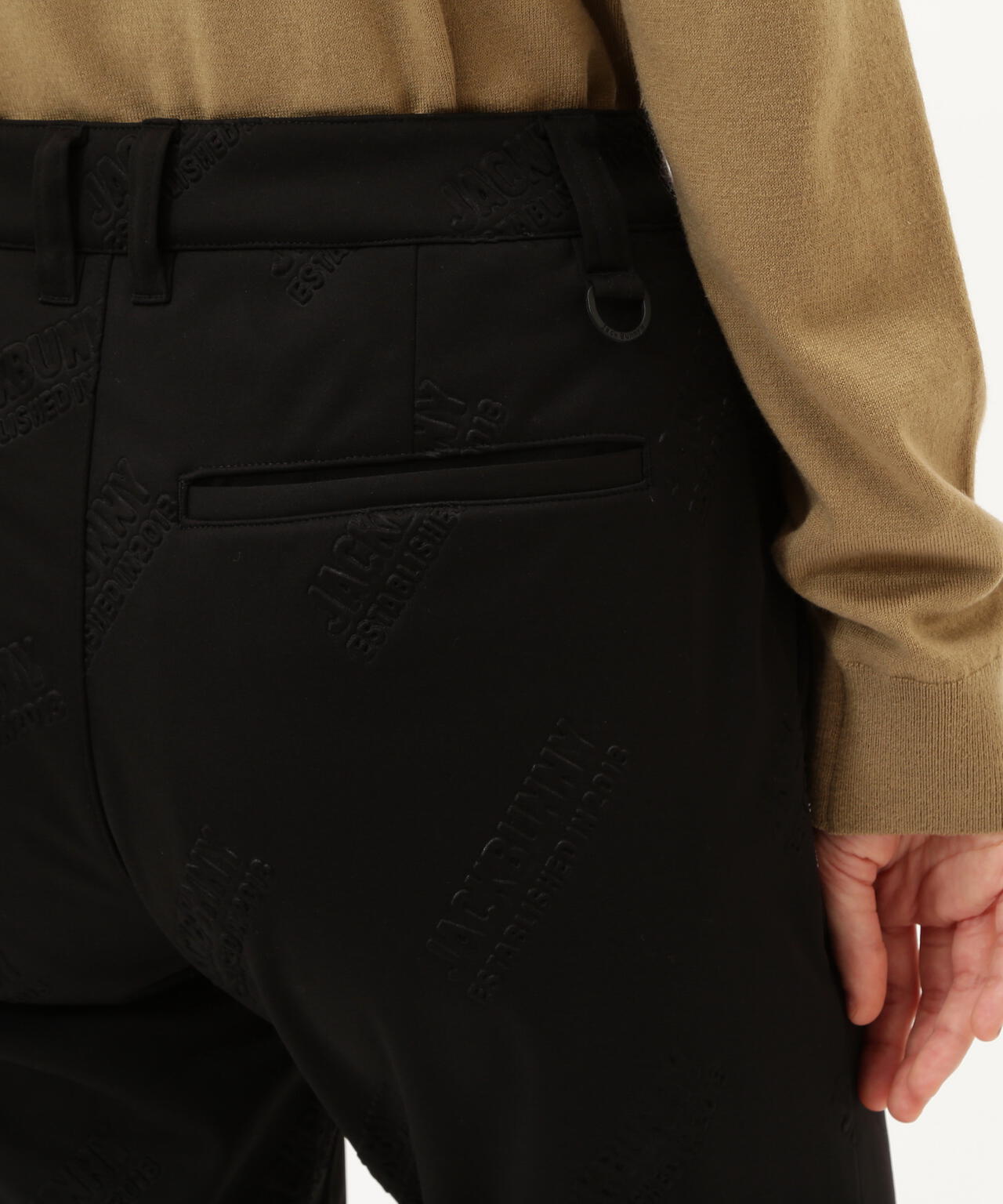 ラミネートスムース 裏地付きロングパンツ | Jack Bunny!!（ジャック