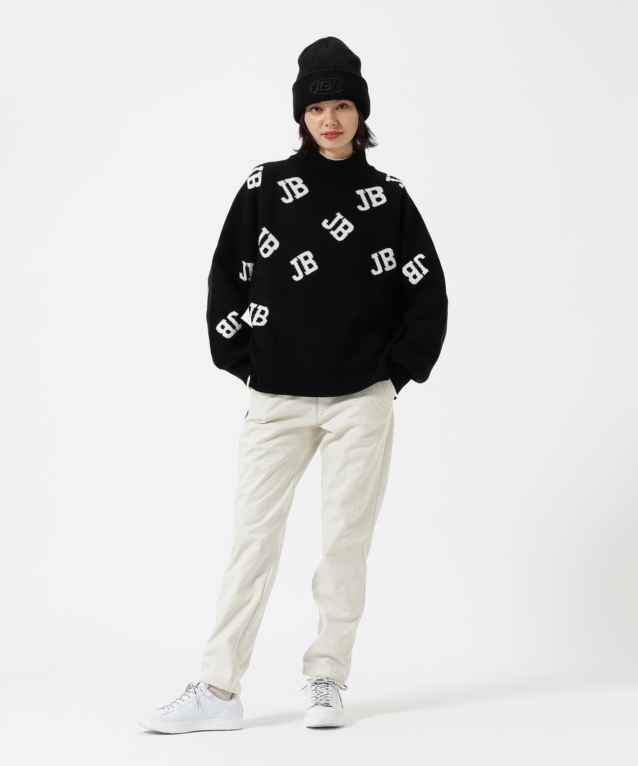 ラミネートスムース 裏地付きロングパンツ | Jack Bunny!!（ジャック