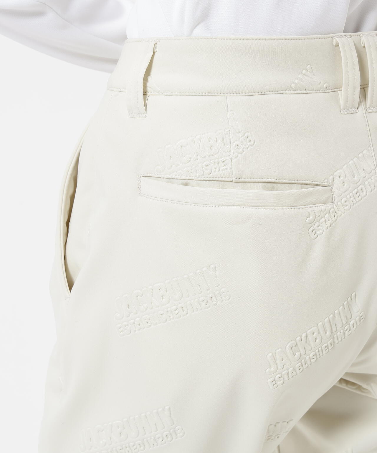 ラミネートスムース 裏地付きロングパンツ | Jack Bunny