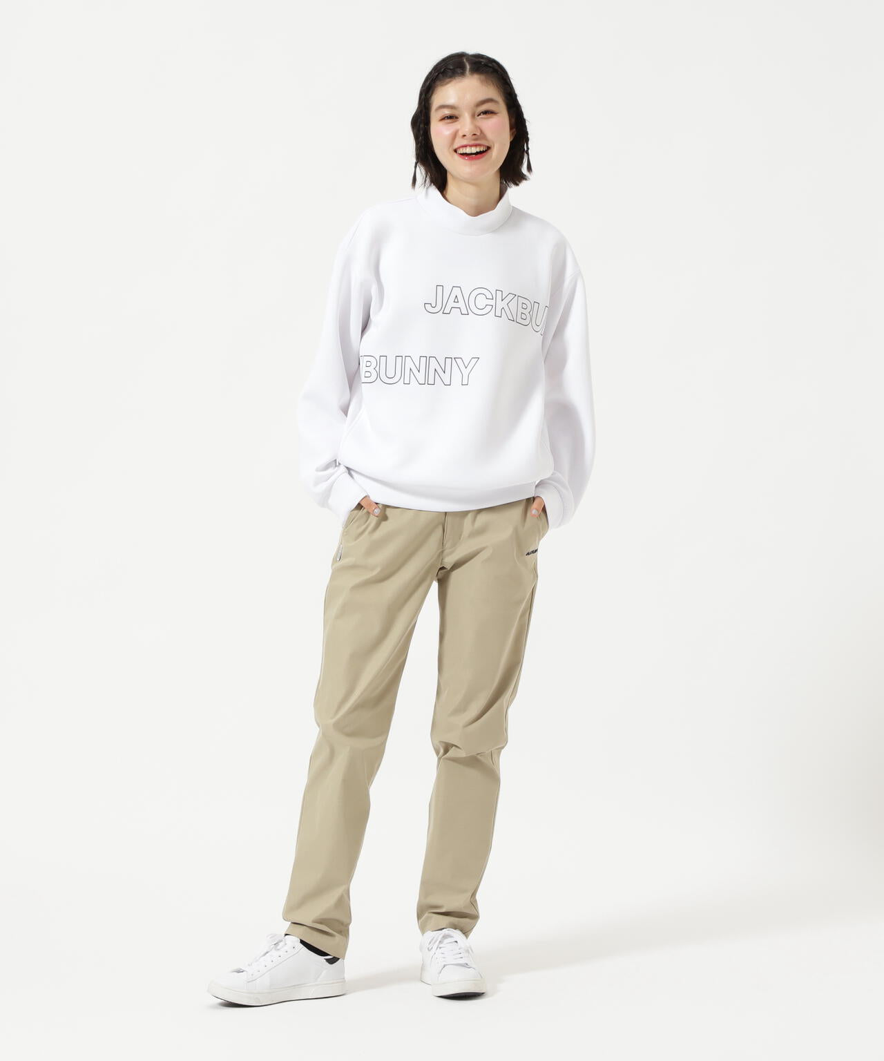 【直営店舗&公式オンライン限定】ポリエステルツイル ロングパンツ