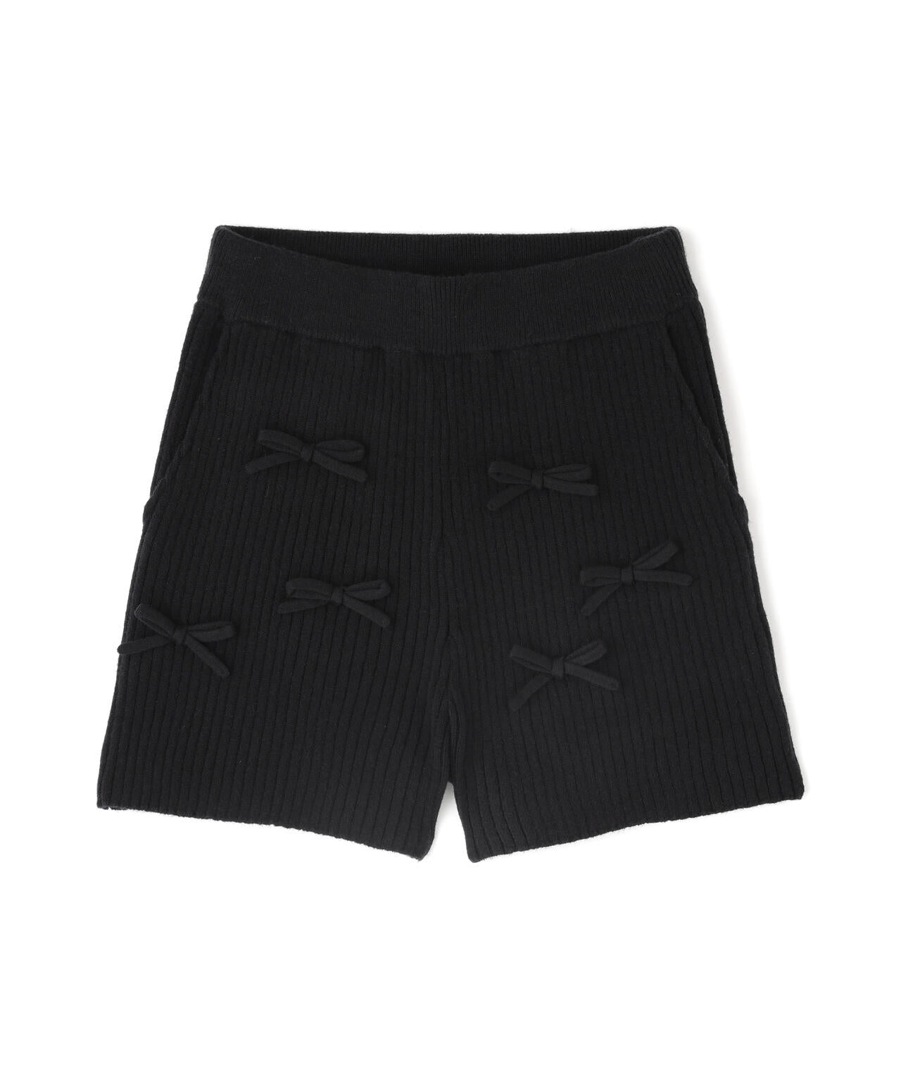 7G2PLY袋編み リボン付きニットショートパンツ | Jack Bunny