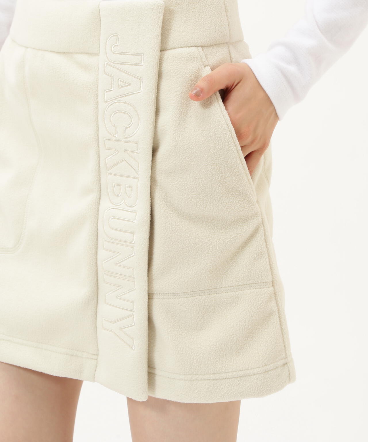 ブロッキーフリース スカート | Jack Bunny!!（ジャックバニー