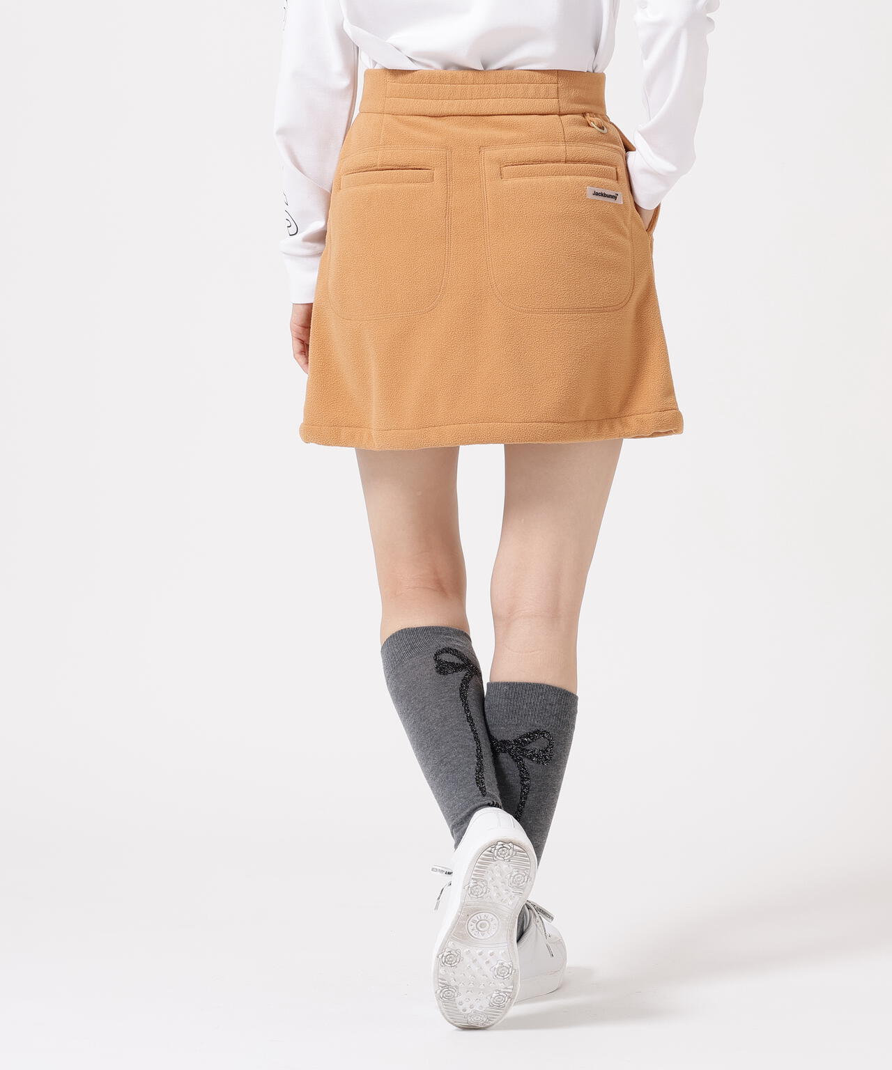 ブロッキーフリース スカート