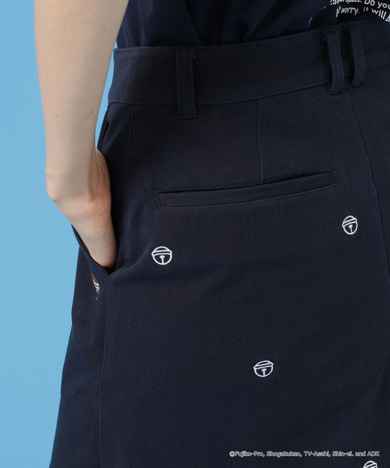 ドラえもん】2WAYストレッチツイル総柄スカート | Jack Bunny