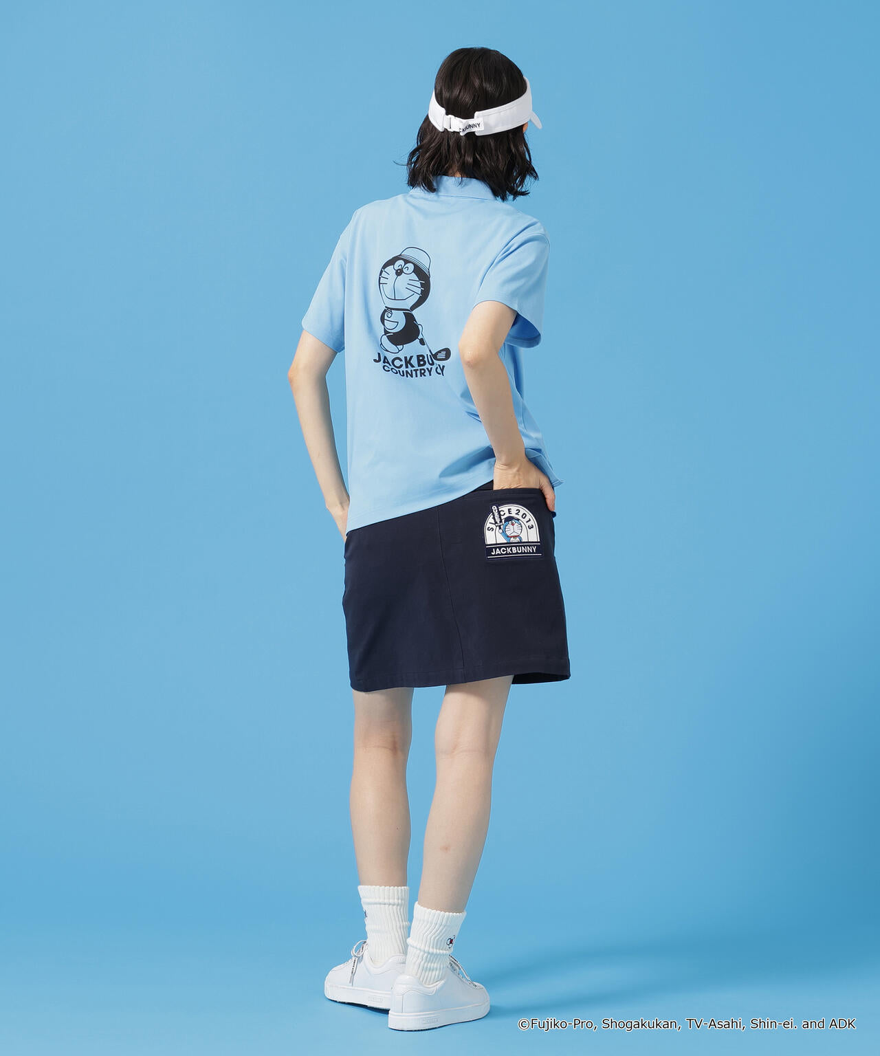 【ドラえもん】2WAYストレッチツイルスカート