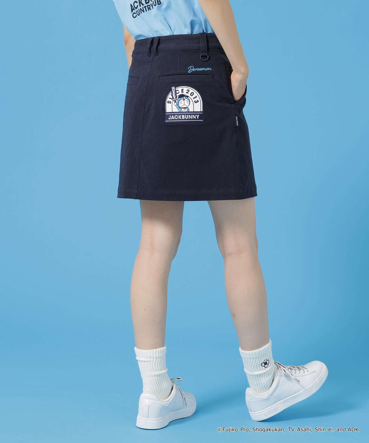 【ドラえもん】2WAYストレッチツイルスカート