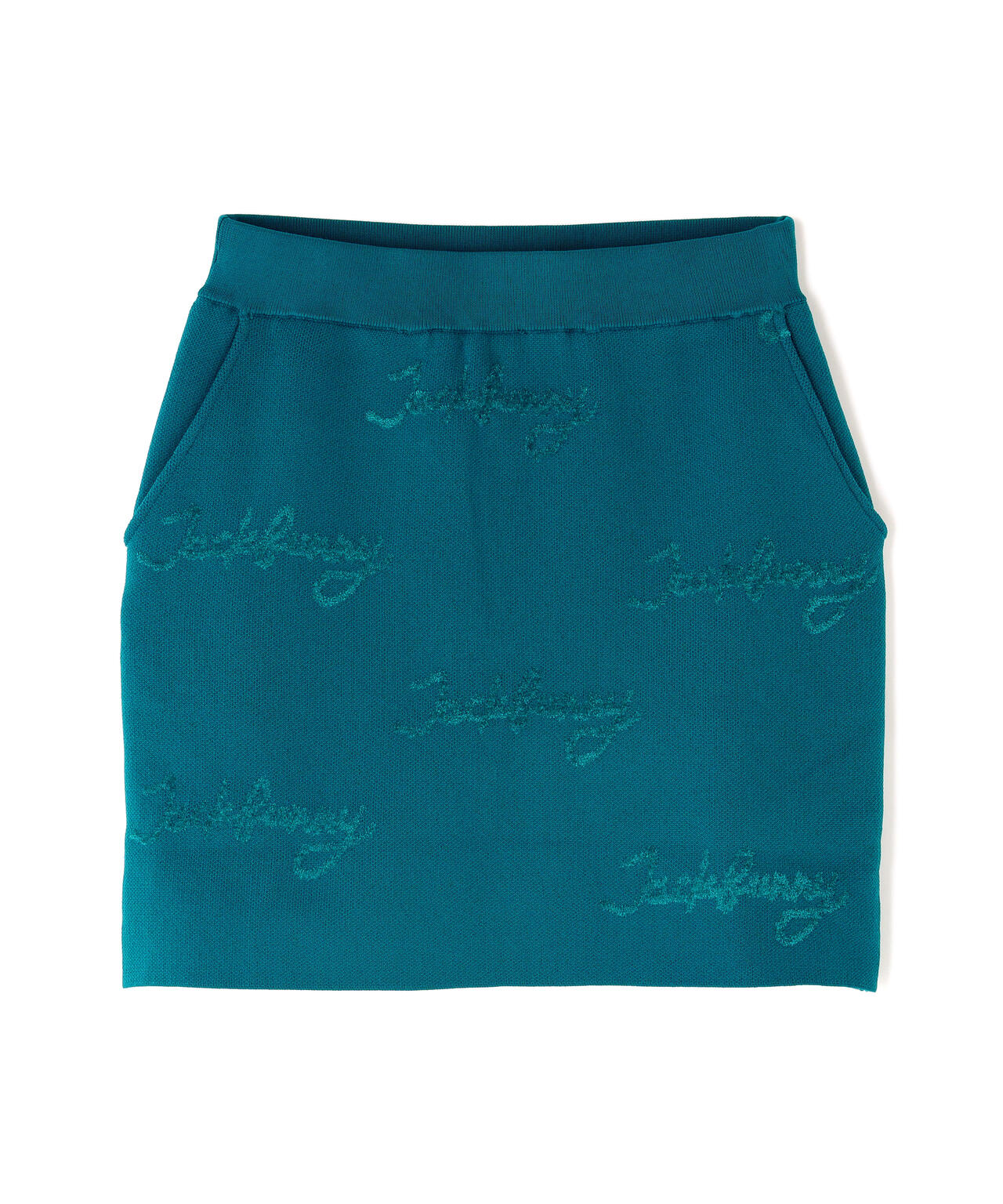 12Gダブルジャガードニットスカート