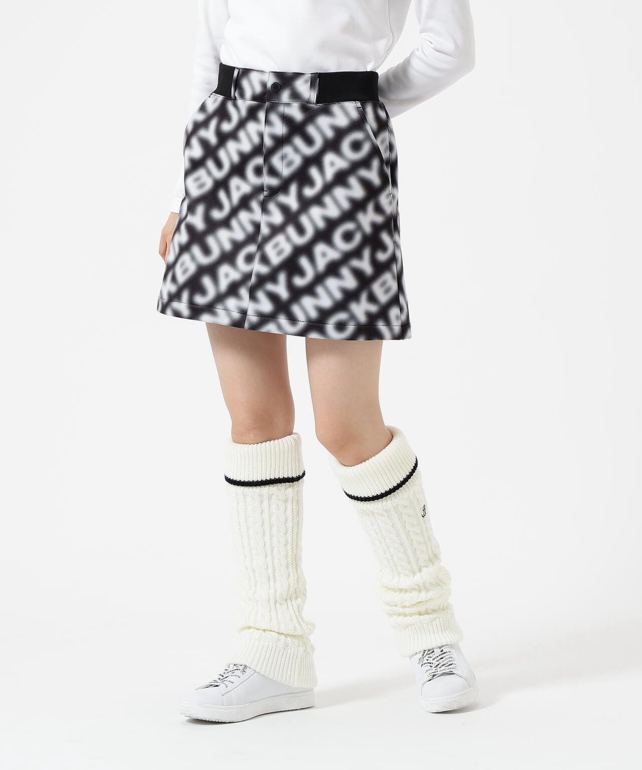 エアシャット裏フリース防風スカート