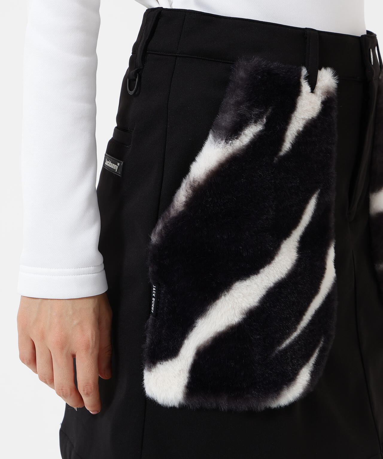 ラミネートスムース 裏地付きスカート | Jack Bunny!!（ジャックバニー