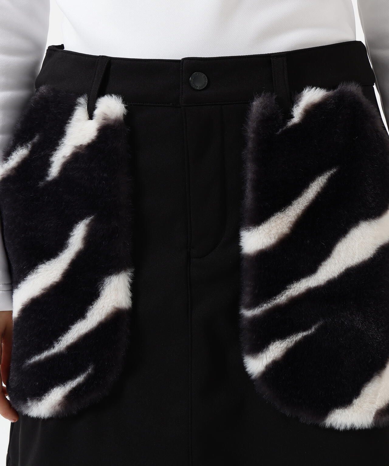 ラミネートスムース 裏地付きスカート | Jack Bunny!!（ジャックバニー