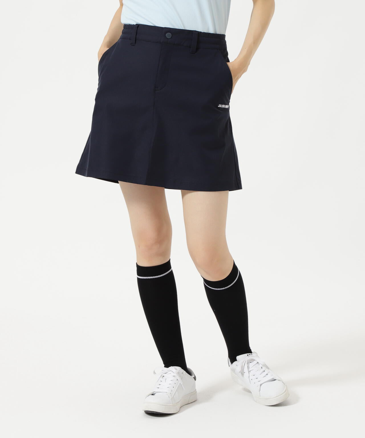 【直営店舗&公式オンライン限定】ポリエステルツイルスカート