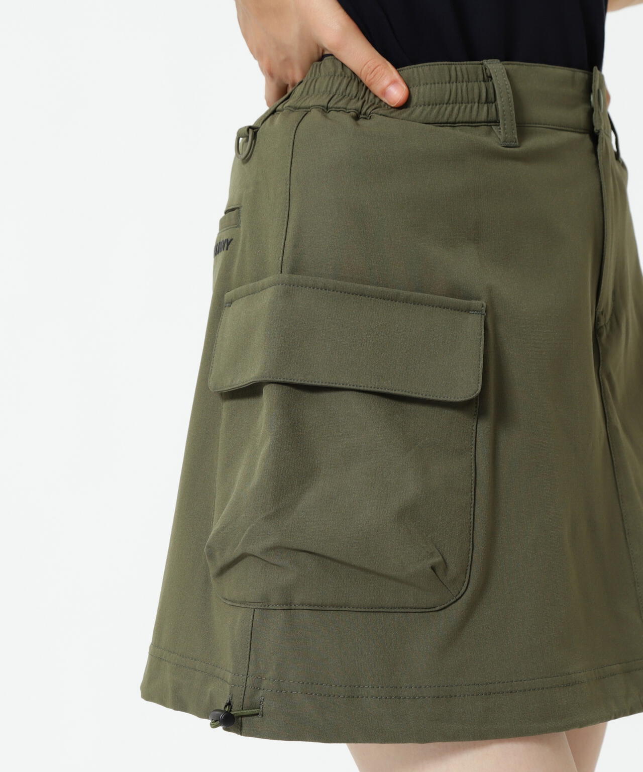 ストレッチ二重織プリント スカート | Jack Bunny!!（ジャックバニー