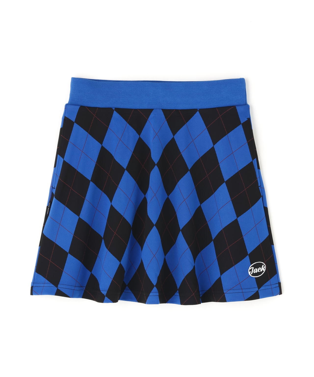 アーガイルジャガードスカート