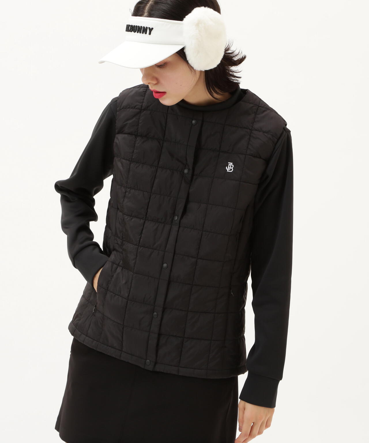 20D PEタフタ 中綿ベスト