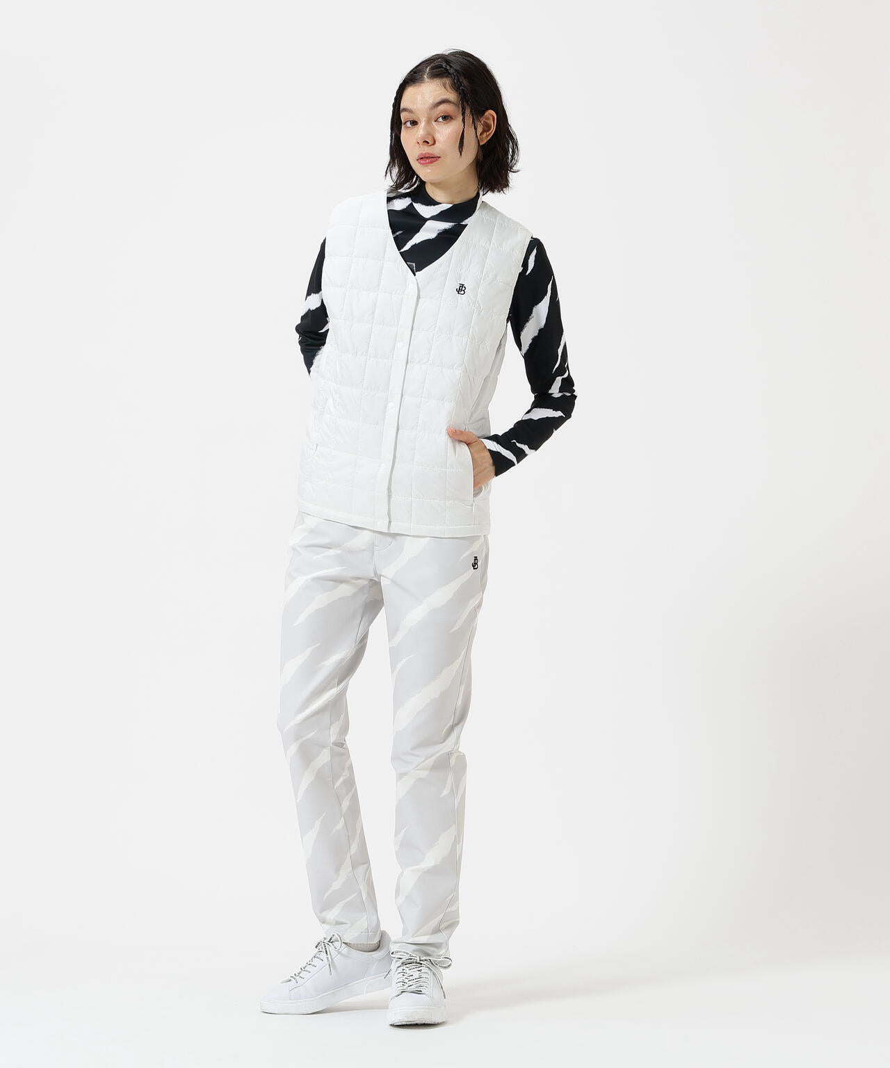 20D PEタフタ 中綿ベスト