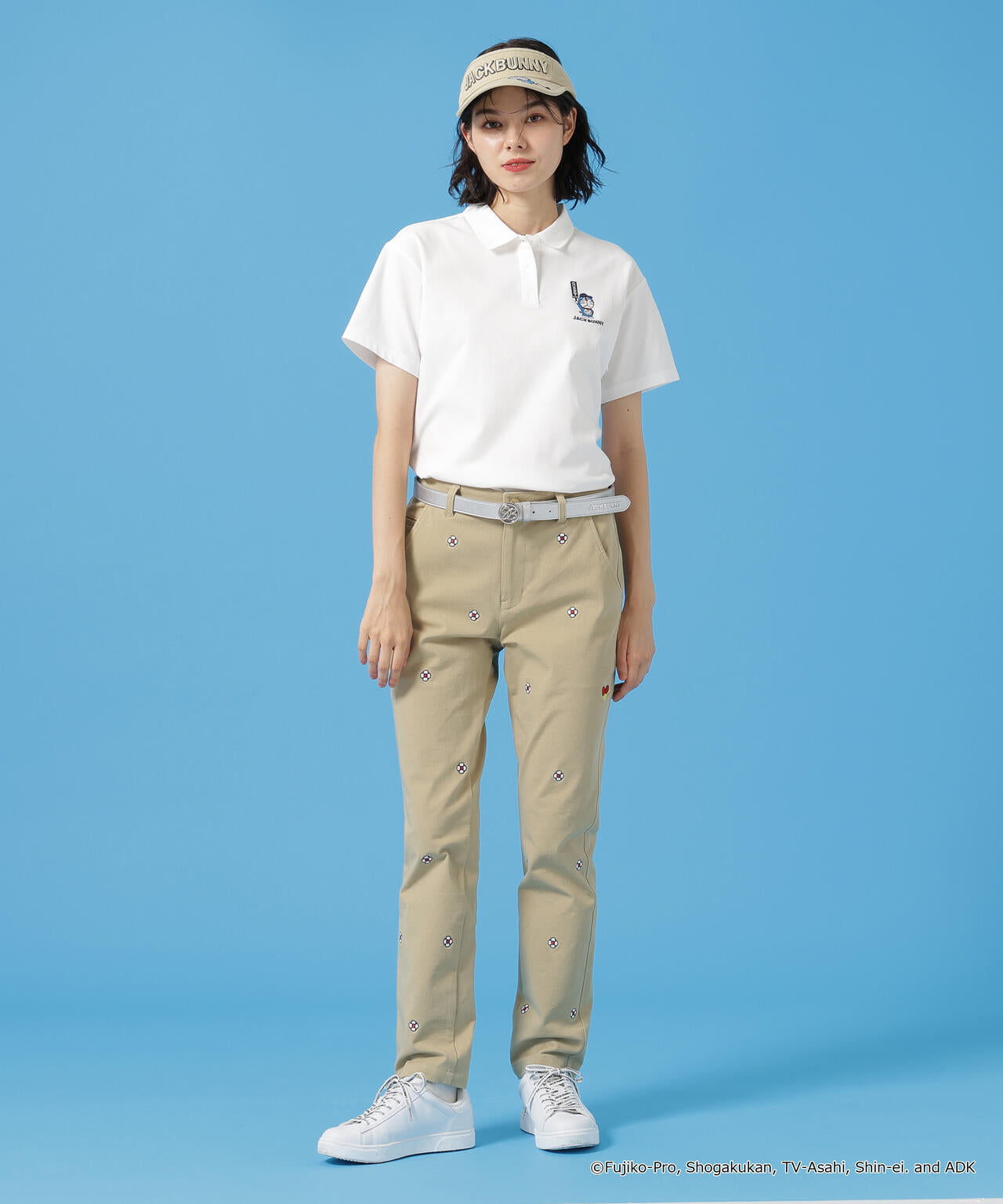 【ドラえもん】PEカノコ半袖ポロシャツ