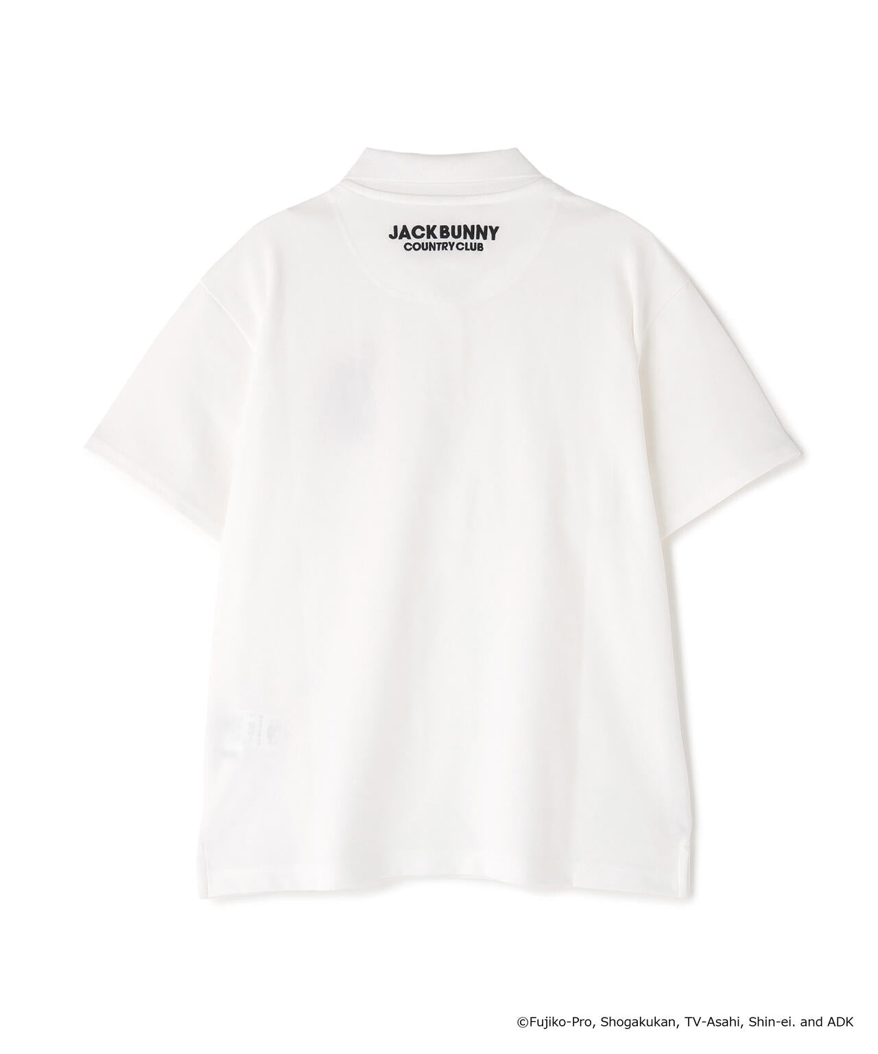 Jack Bunny ホワイトポロシャツ 160 ドラえもん ドラえもん】PEカノコ半袖ポロシャツ | Jack Bunny!!（ジャック