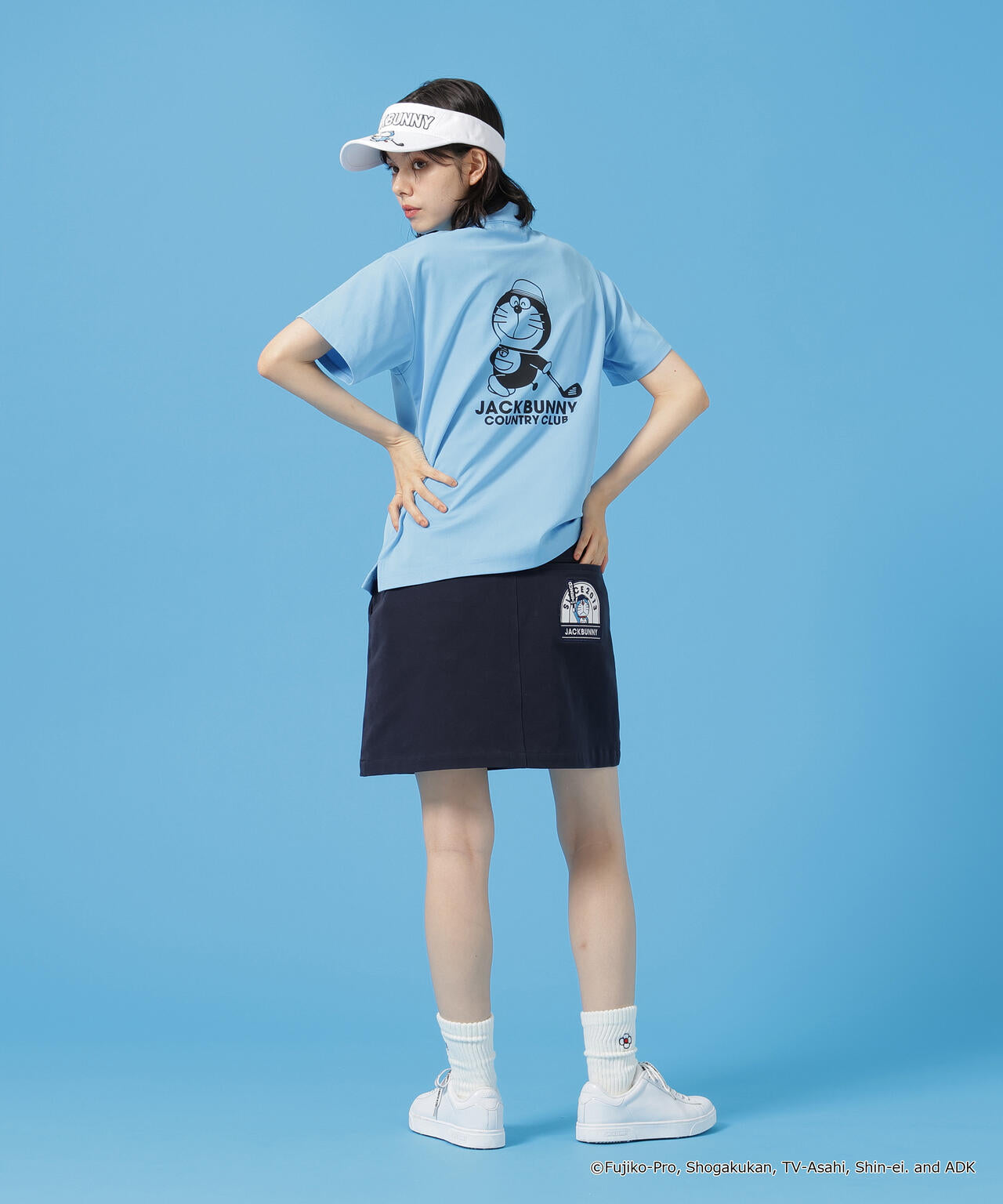 【ドラえもん】PEカノコ半袖ポロシャツ