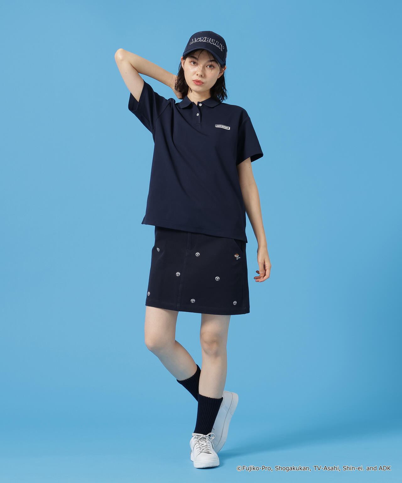 【ドラえもん】PEカノコ半袖ポロシャツ