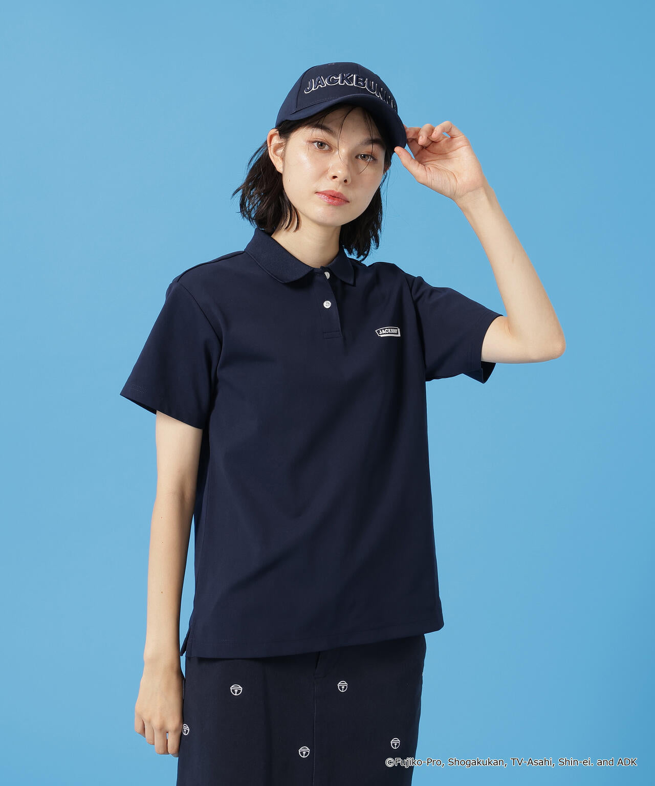 【ドラえもん】PEカノコ半袖ポロシャツ