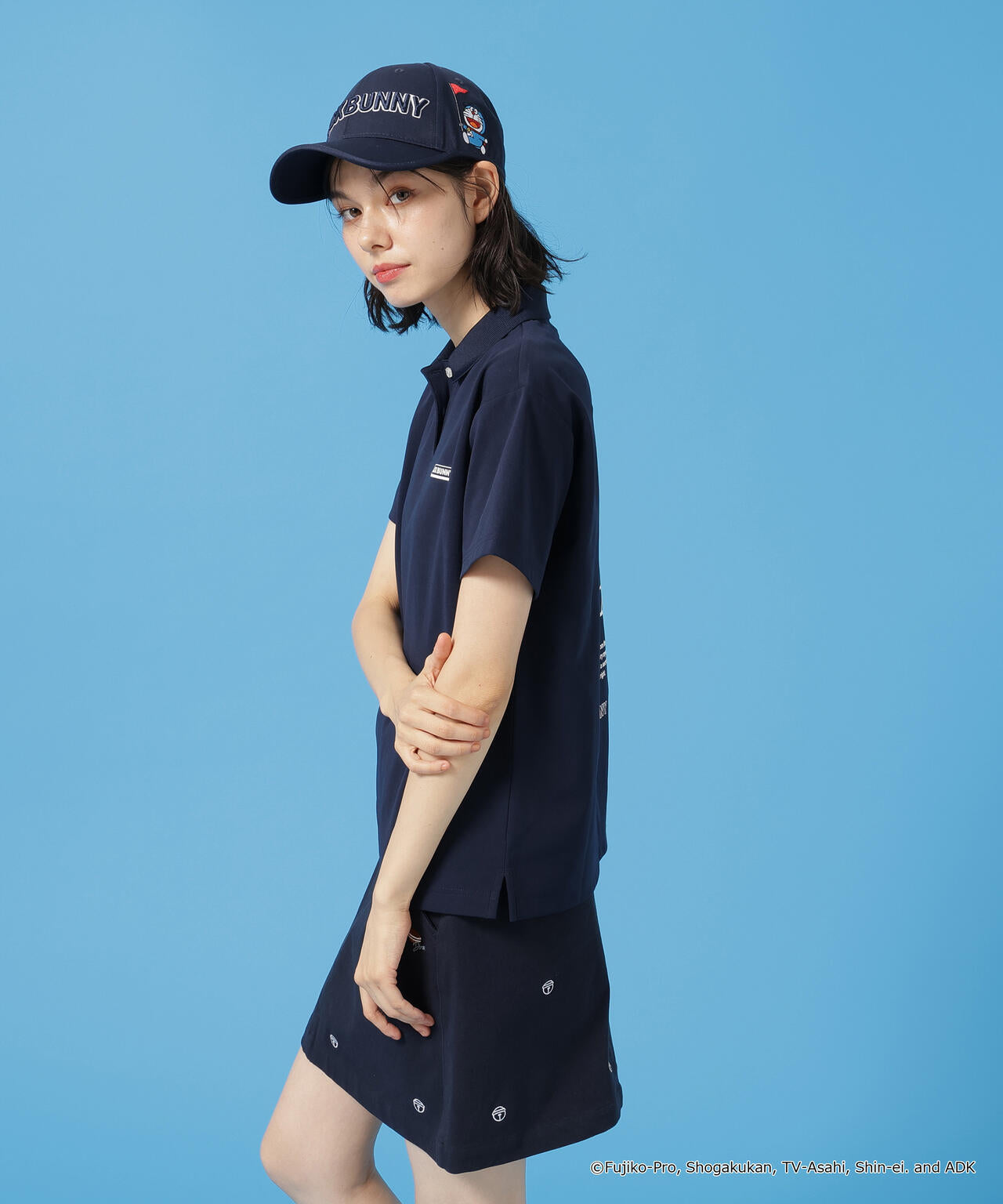 【ドラえもん】PEカノコ半袖ポロシャツ