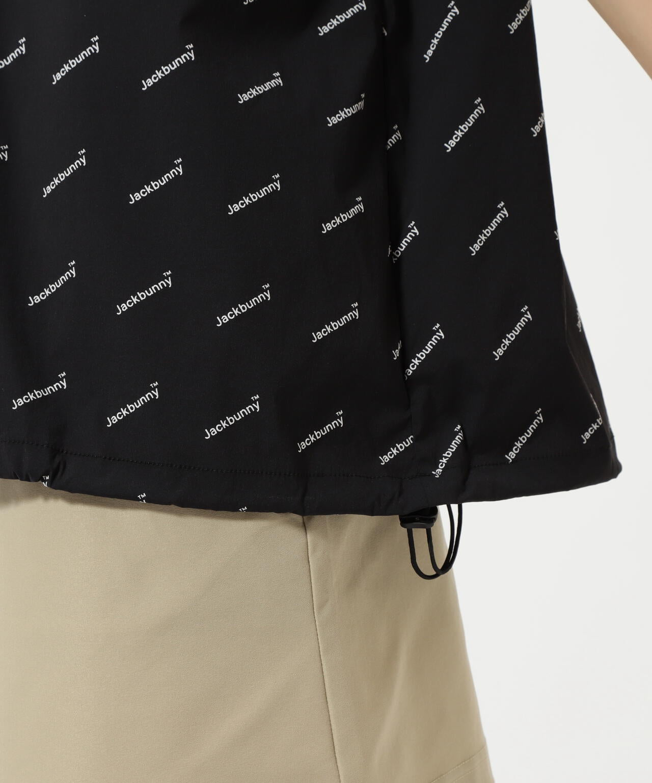 ナイロンタフタ半袖ポロシャツ