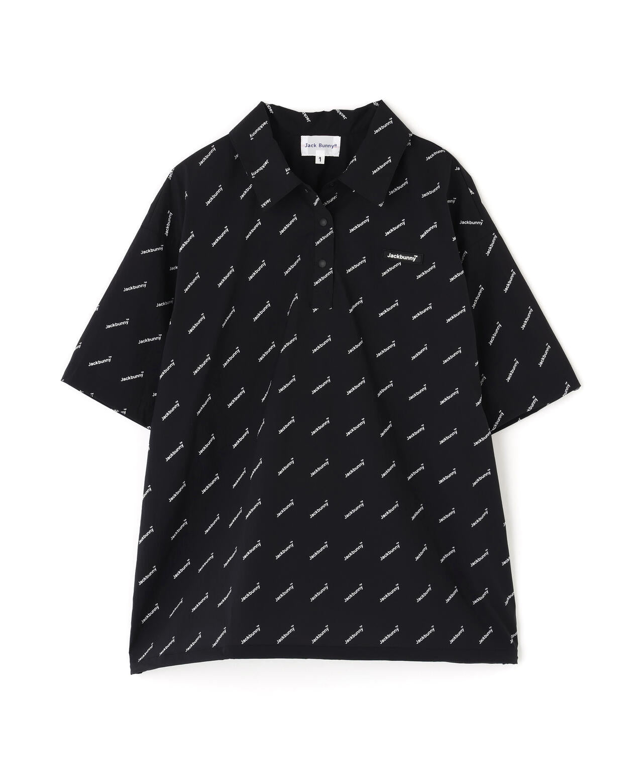 ナイロンタフタ半袖ポロシャツ