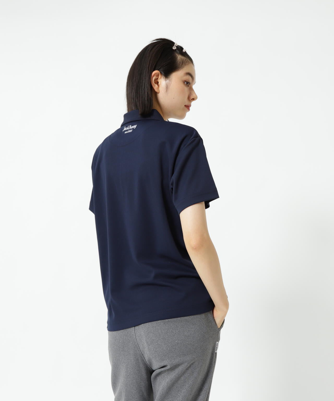 【直営店舗&公式オンライン限定】うさぎ刺繍PEポロシャツ